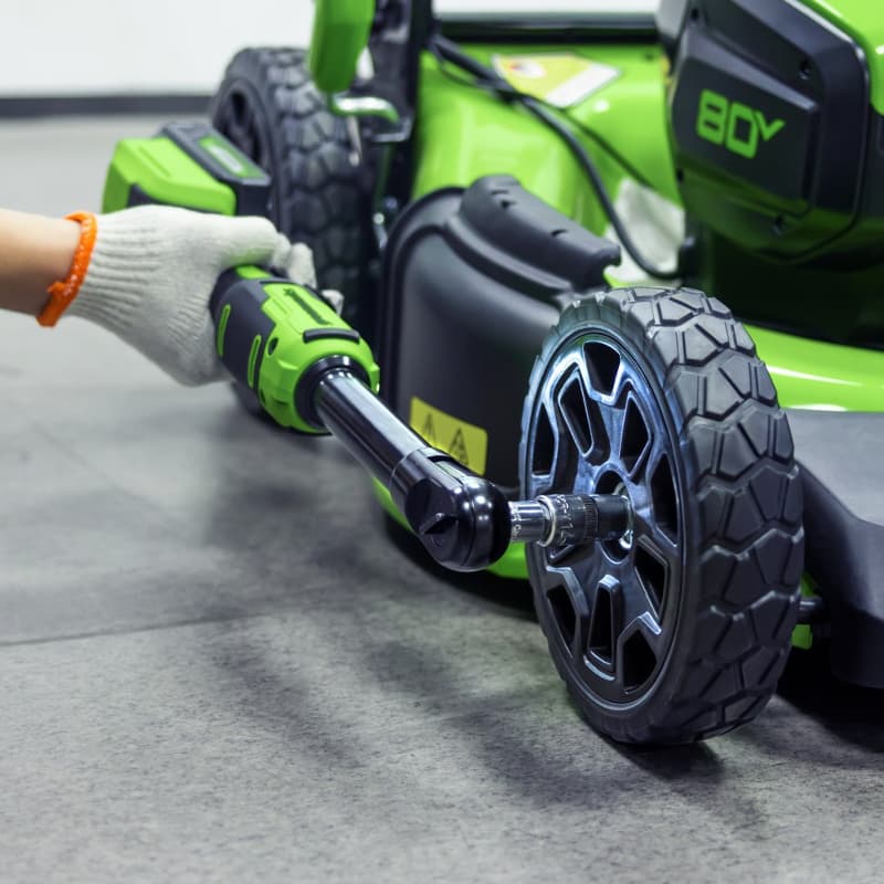 Гайковерт-трещотка Greenworks GD24RWX удлиненная 24V без АКБ и ЗУ 3803907