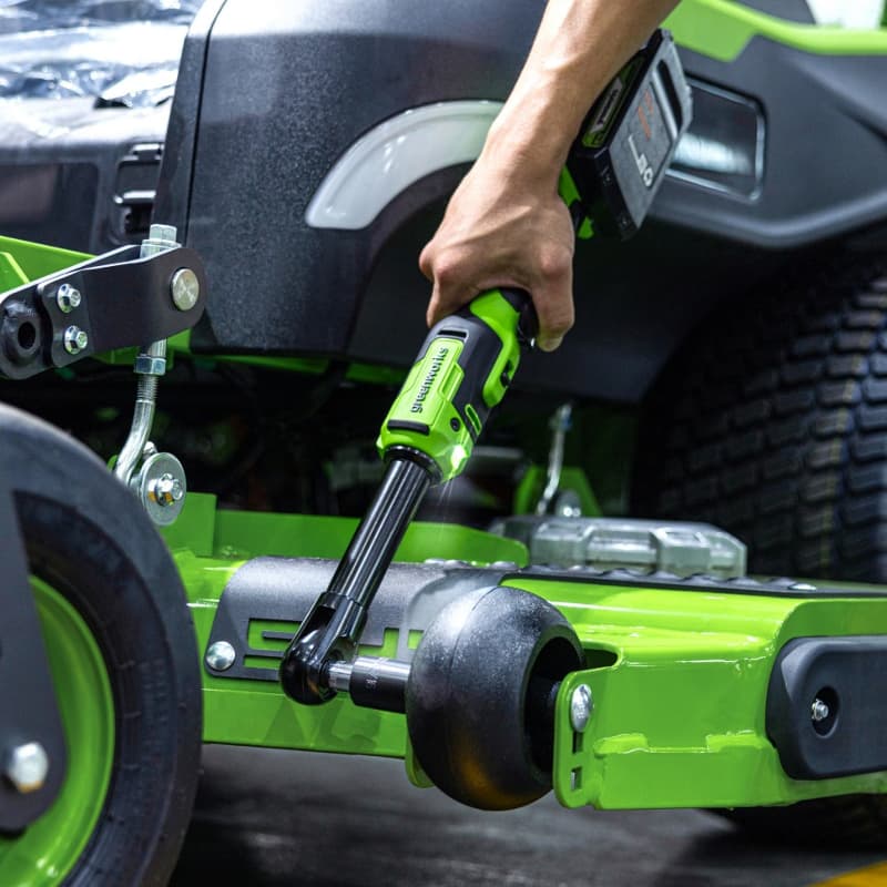 Гайковерт-трещотка Greenworks GD24RWX удлиненная 24V без АКБ и ЗУ 3803907