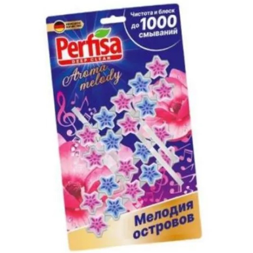 Блок для унитаза Perfisa мелодия островов подвески 200 г / 4 шт