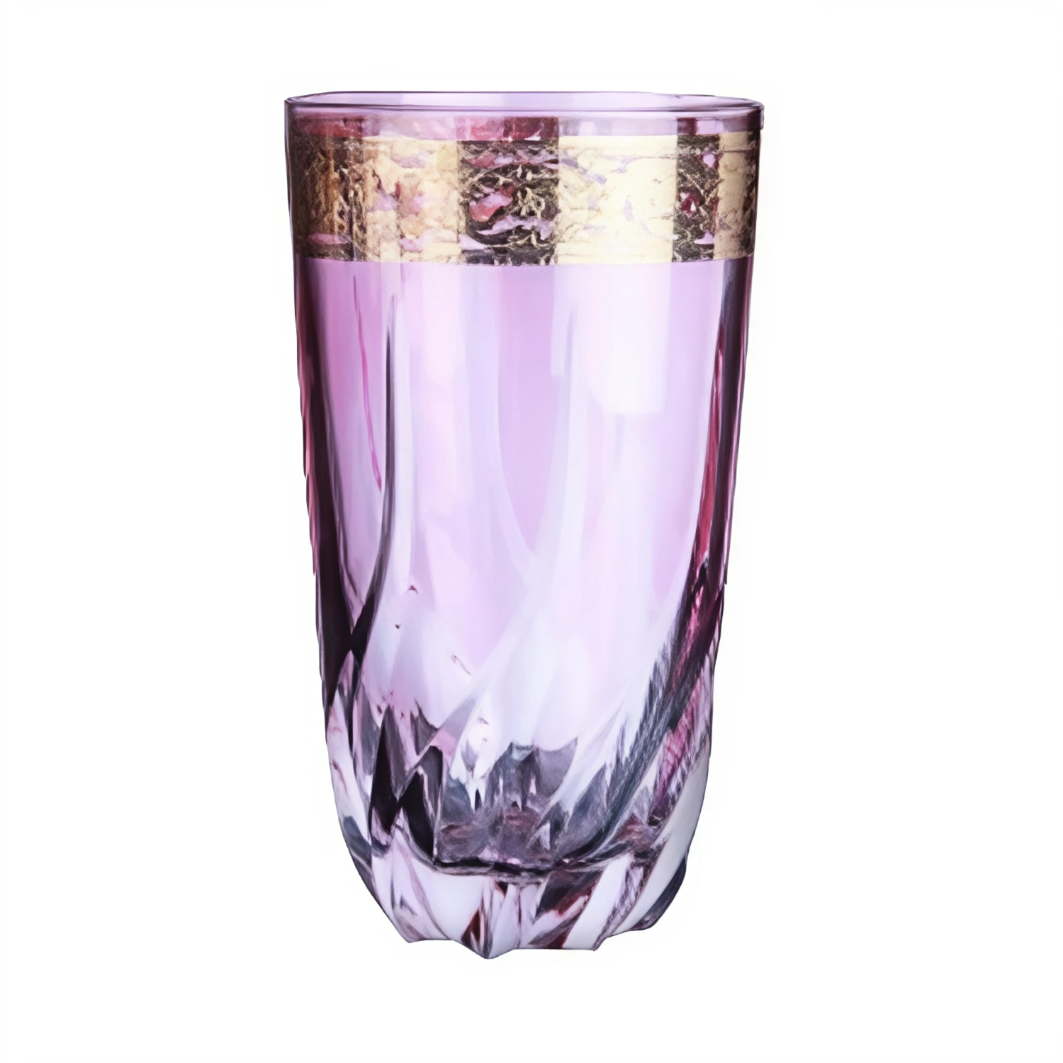 Набор стаканов Precious Tris для сока, розовый, 6 шт, 450 мл