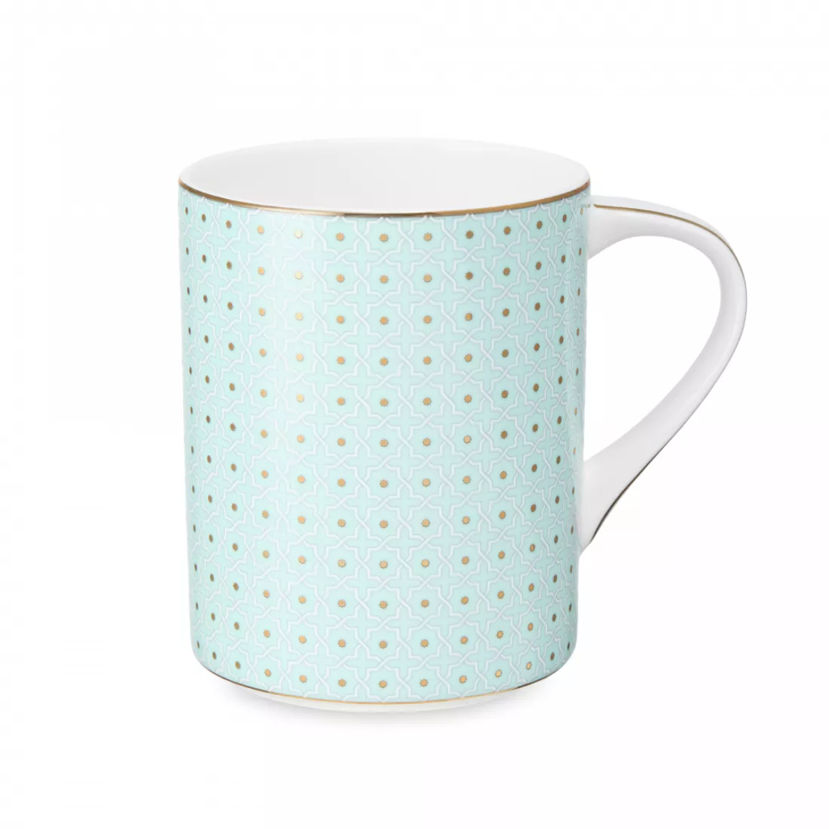 Кружка Decor de table Бирюза 400 мл, фарфор костяной