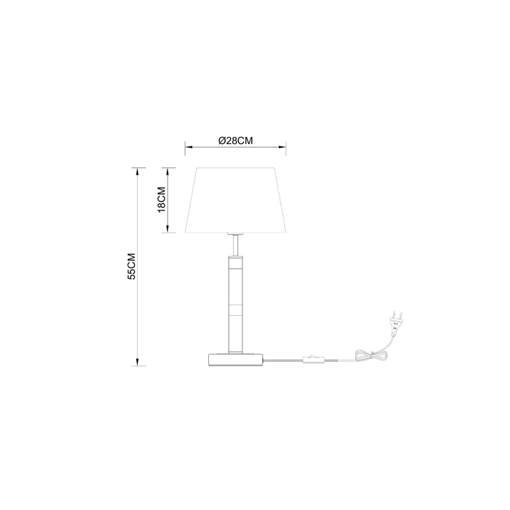 Светильник настольный Arte Lamp A5066LT-1BK Вид№4