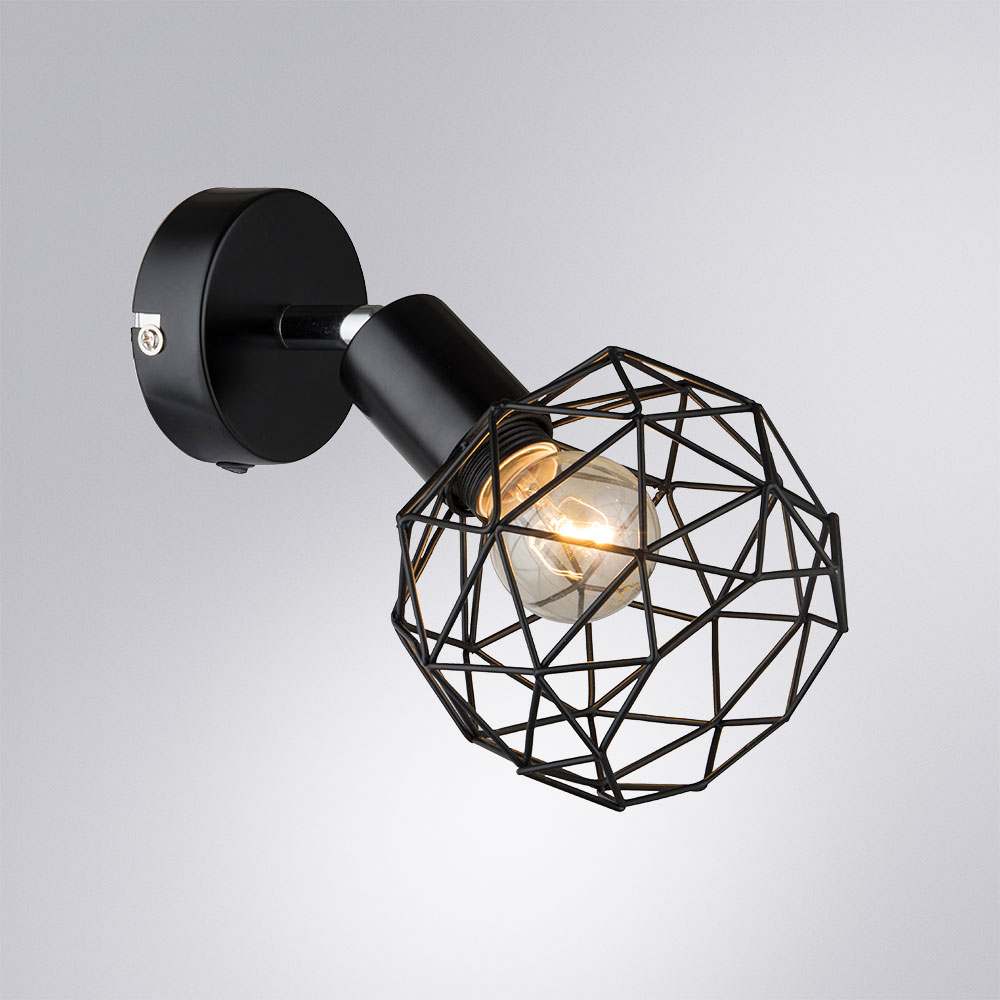 Светильник настенный Arte Lamp A6141AP-1BK Вид№2