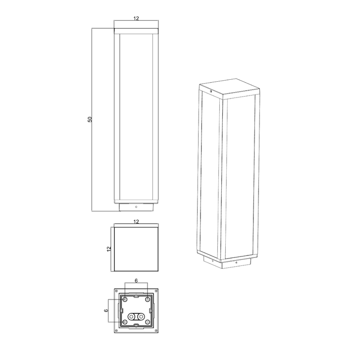 Светильник уличный Arte Lamp A4569FN-1BK Вид№3