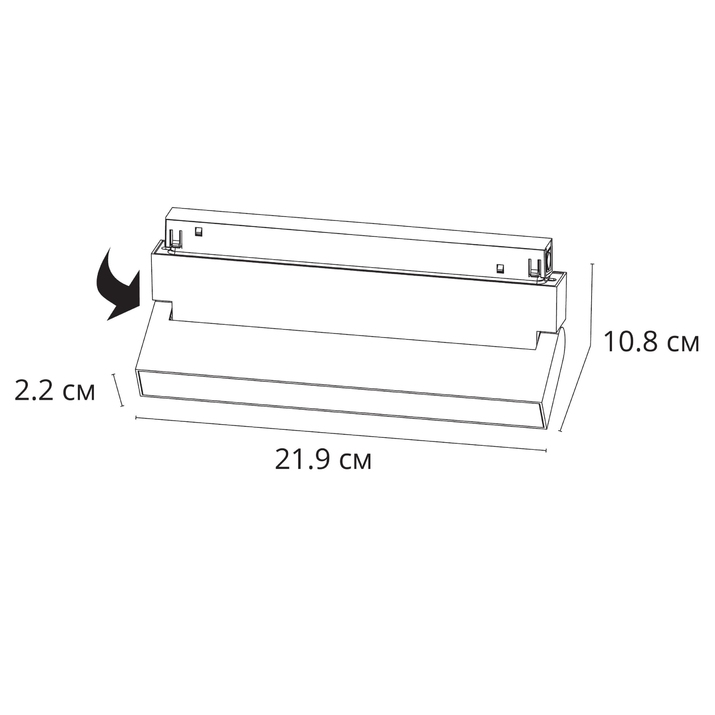 Светильник потолочный Arte Lamp A4697PL-1BK Вид№2