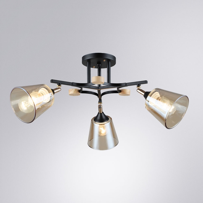 Светильник потолочный Arte Lamp A5078PL-3BK Вид№2