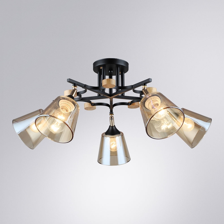 Светильник потолочный Arte Lamp A5078PL-5BK Вид№2