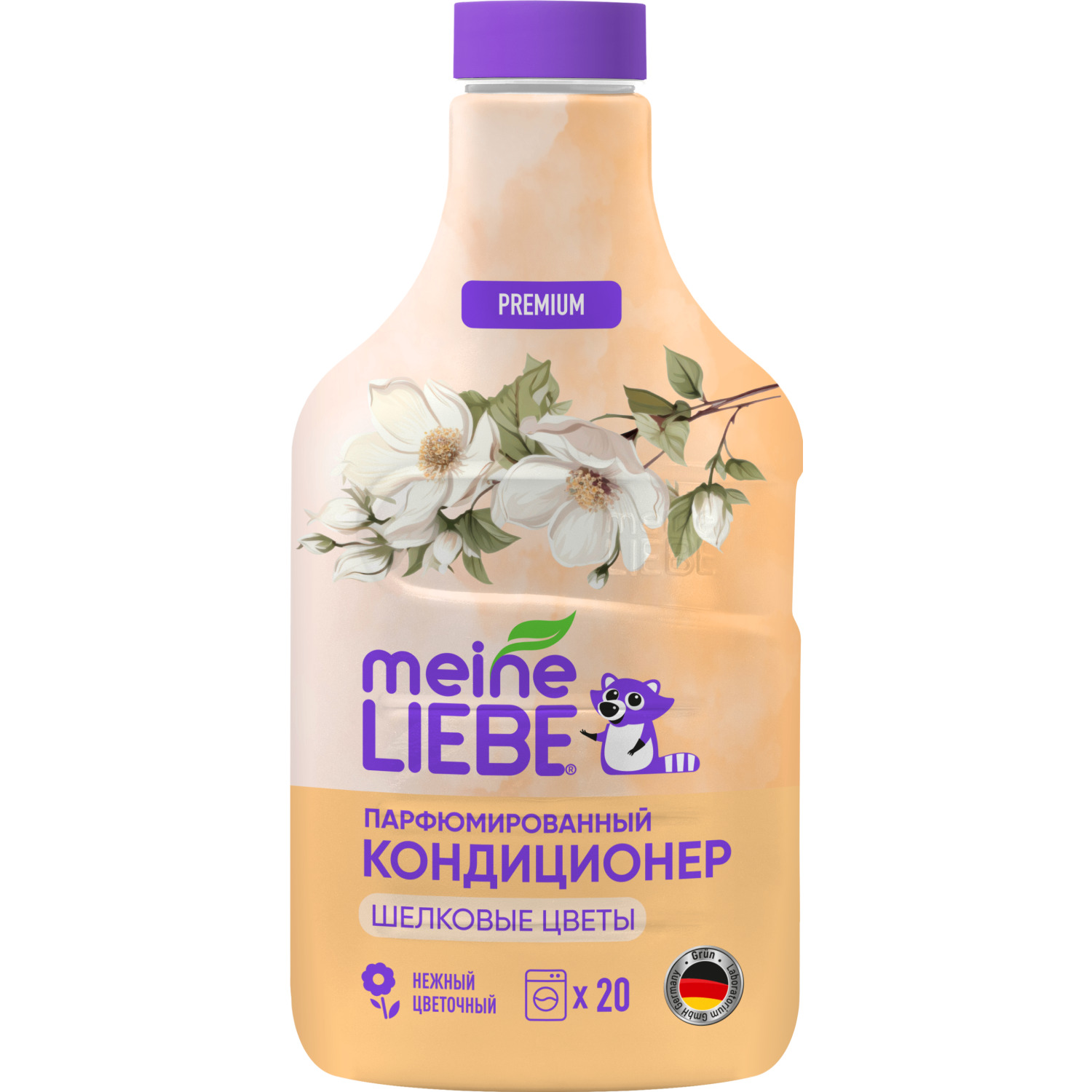 Кондиционер-ополаскиватель Meine Liebe шелковые цветы 800 мл 379₽