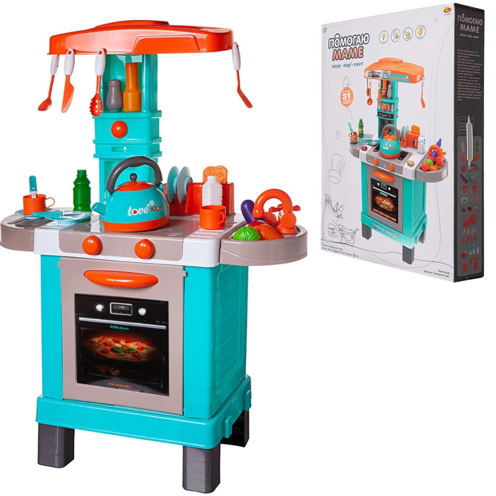 

Кухня многофункциональная ABtoys розовая (PT-01583)