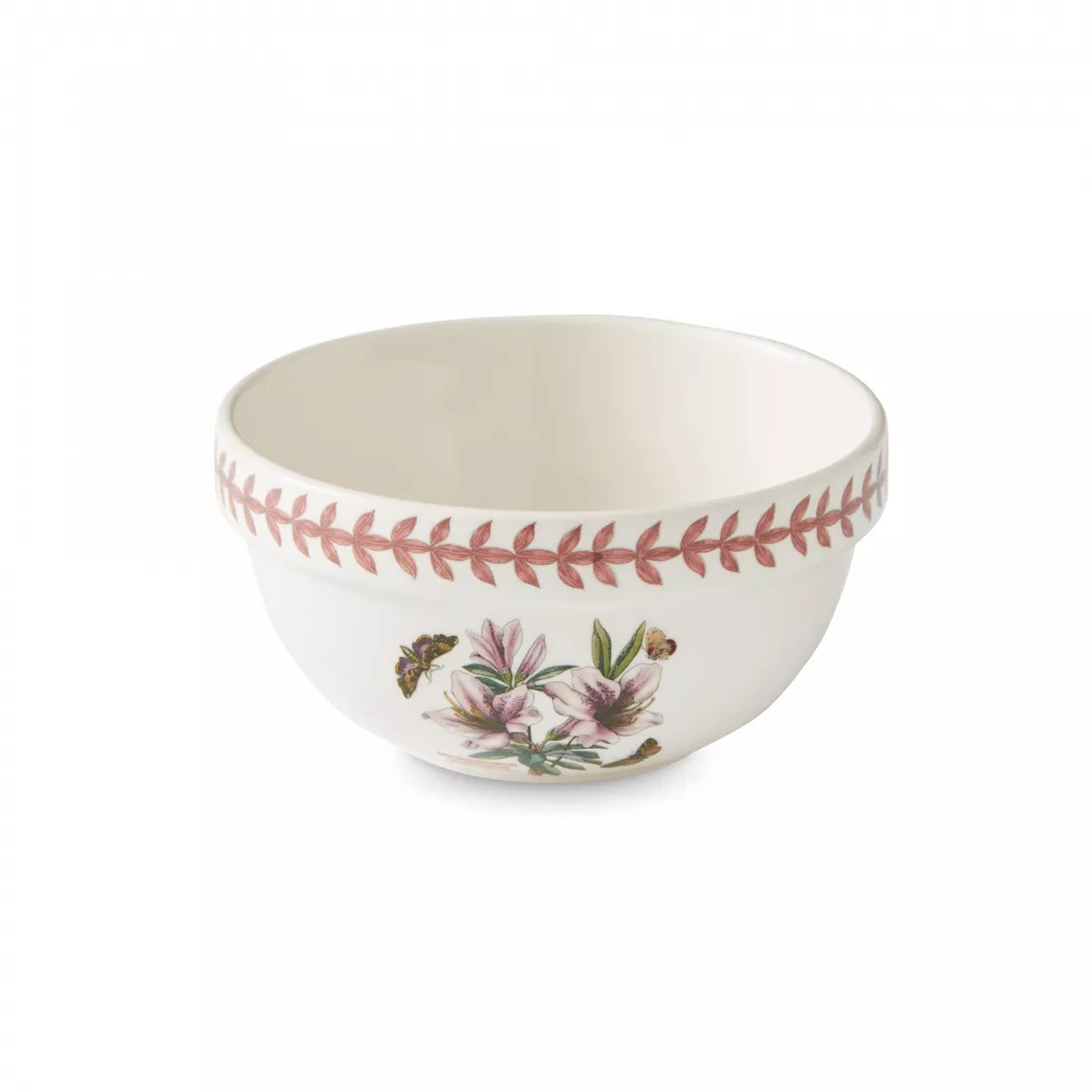 

Салатник порционный Portmeirion Ботанический сад Летний луг Азалия 13 см, Белый;розовый