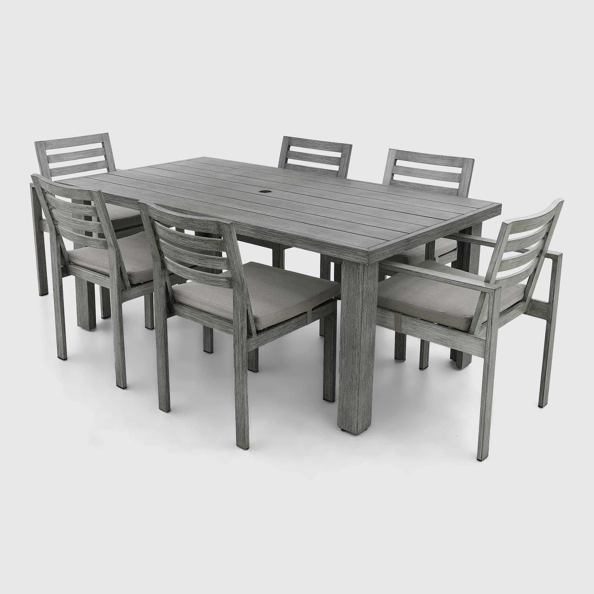 

Комплект мебели Golden Eagle серый 7 предметов