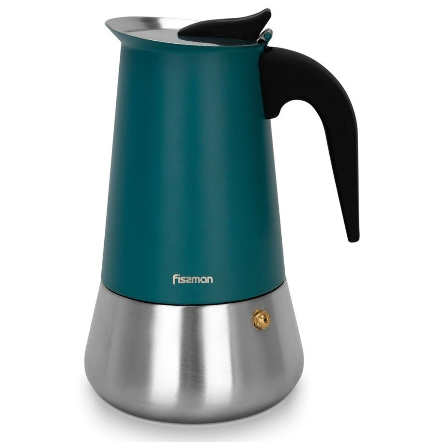 Кофеварка Fissman гейзерная 3243 на 9 порций нержавеющая сталь 450 мл 3759₽