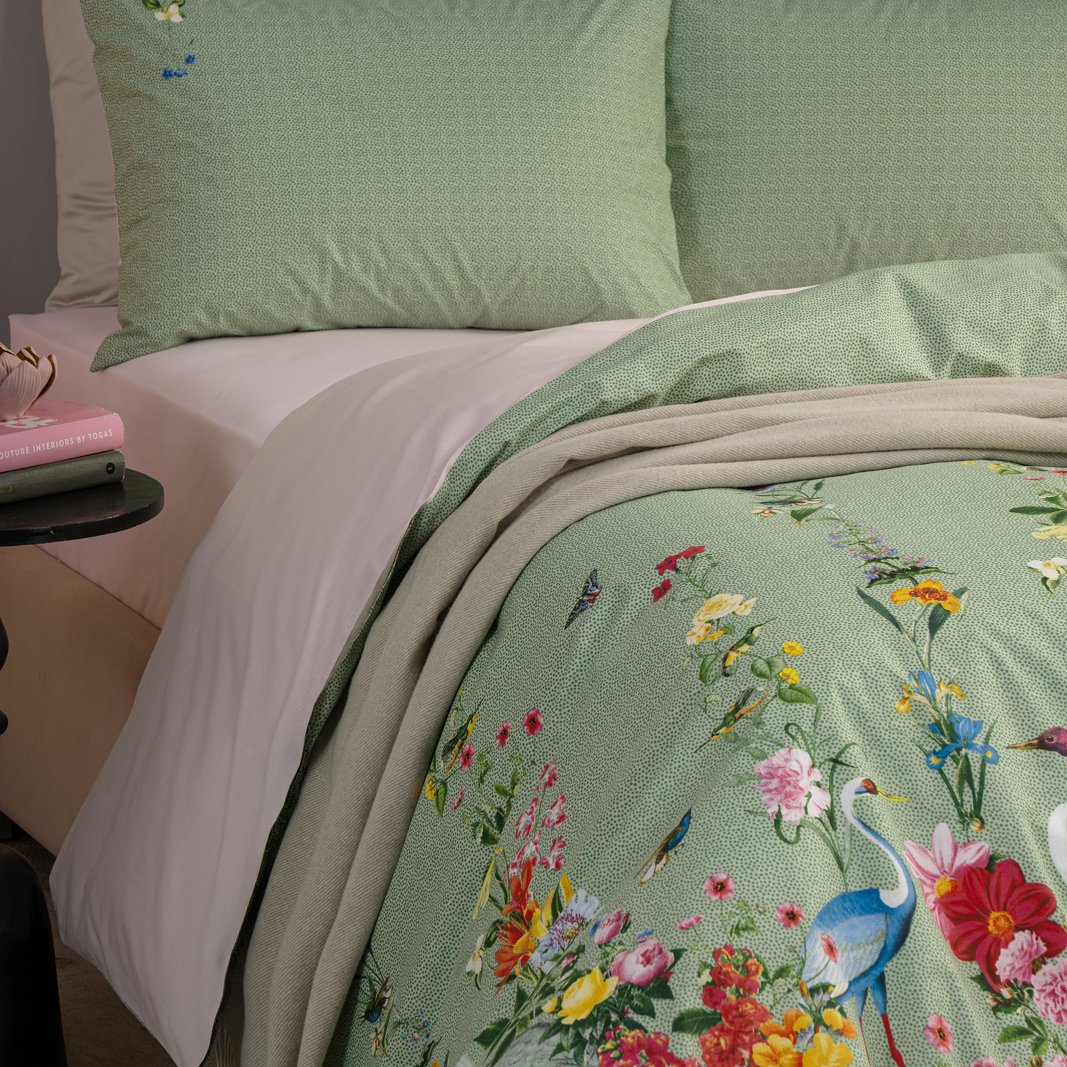 Простыня на резинке Dome Флорес 180х200х25 см 2699₽