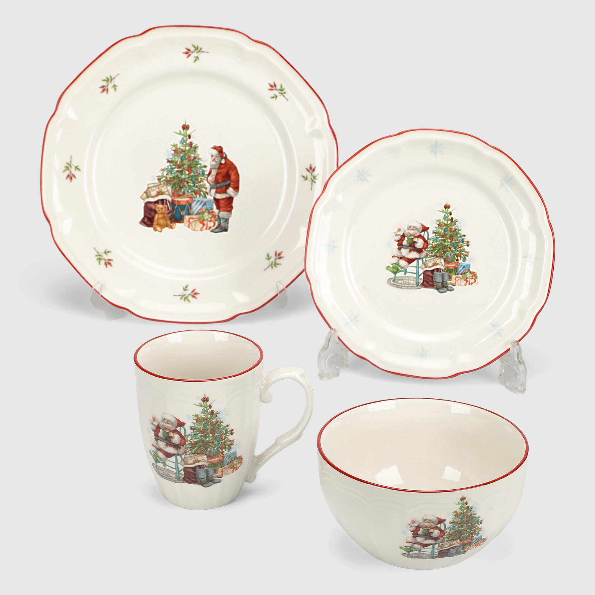 Набор столовой посуды White Rabbit ny Gift 16 предметов 5490₽