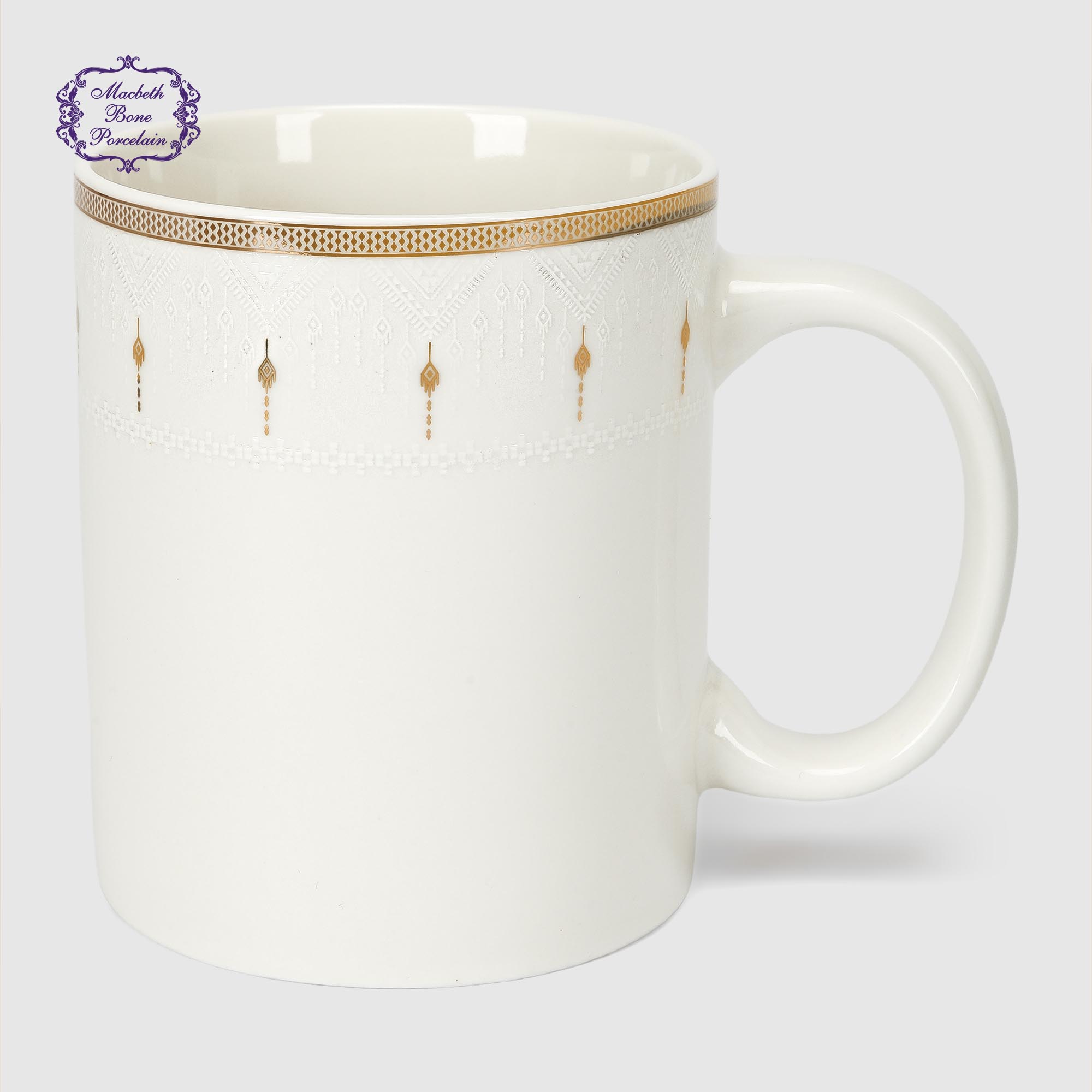 Кружка Macbeth bone porcelain Shawl 300 мл
