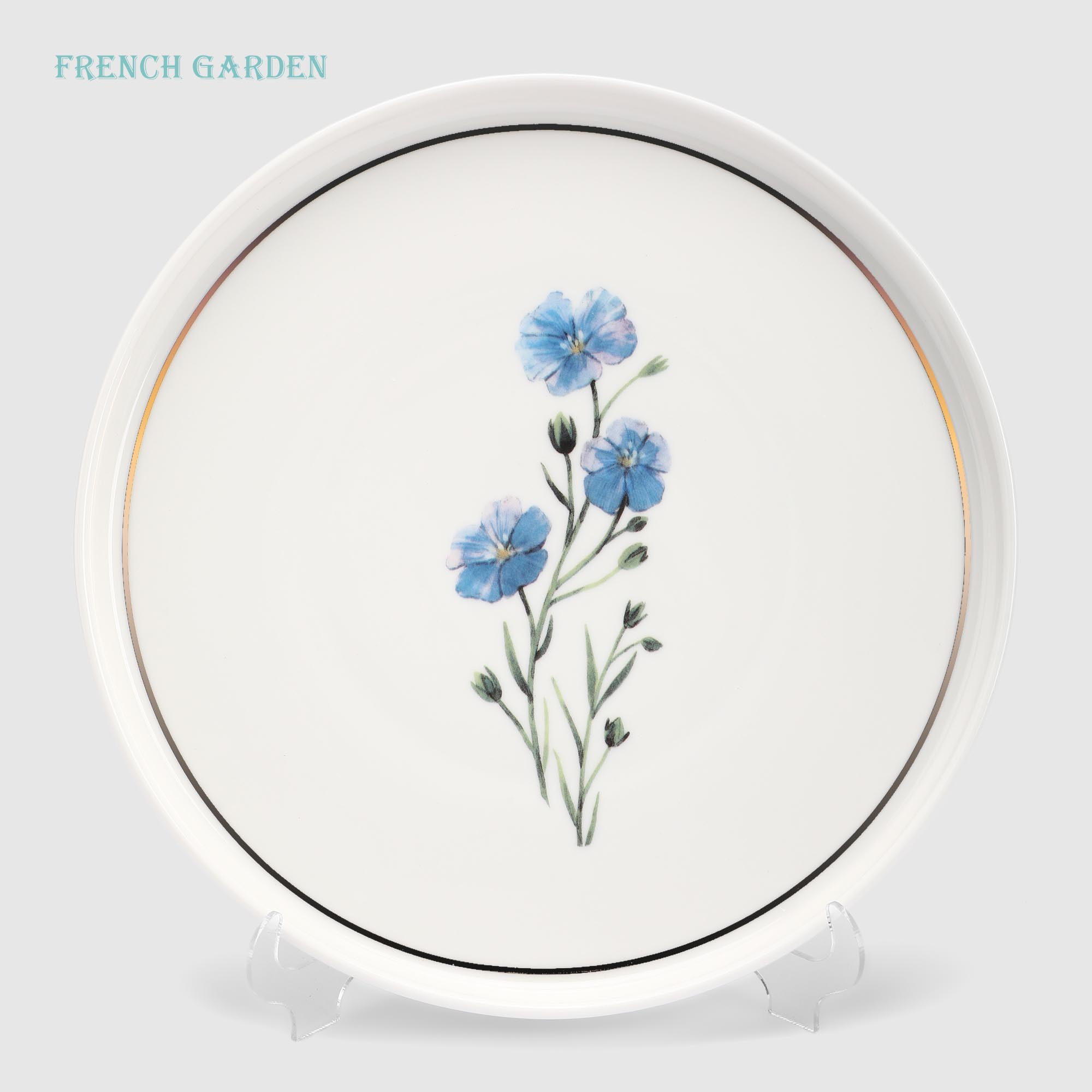 Тарелка French garden десертная в ассортименте 20,3 см