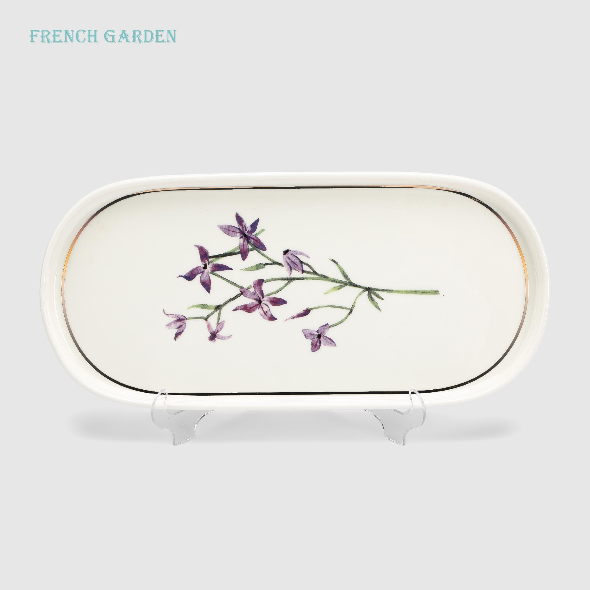 Блюдо French garden овальное в ассортименте 252 см 999₽