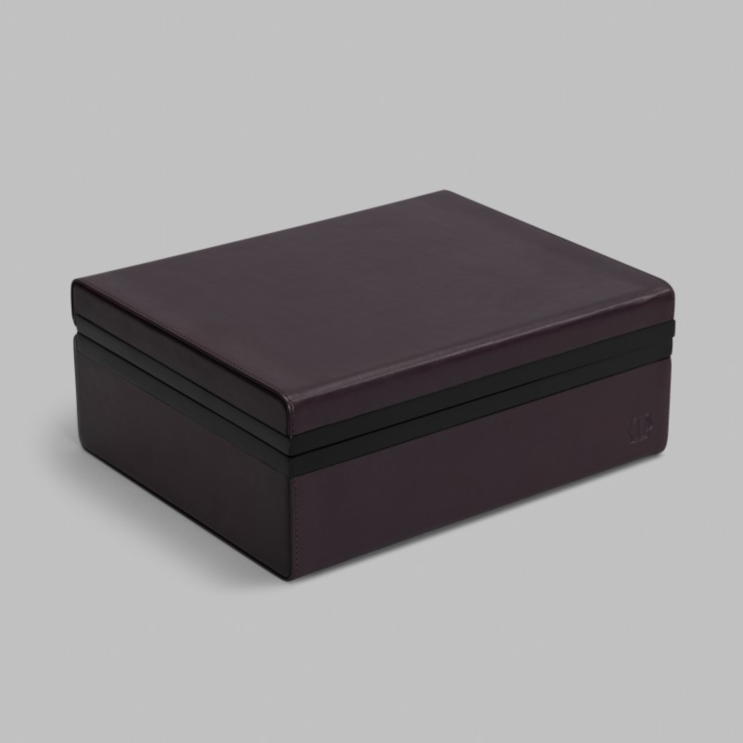 Шкатулка Togas Лаволл бордовая, 20x15,5x7 см