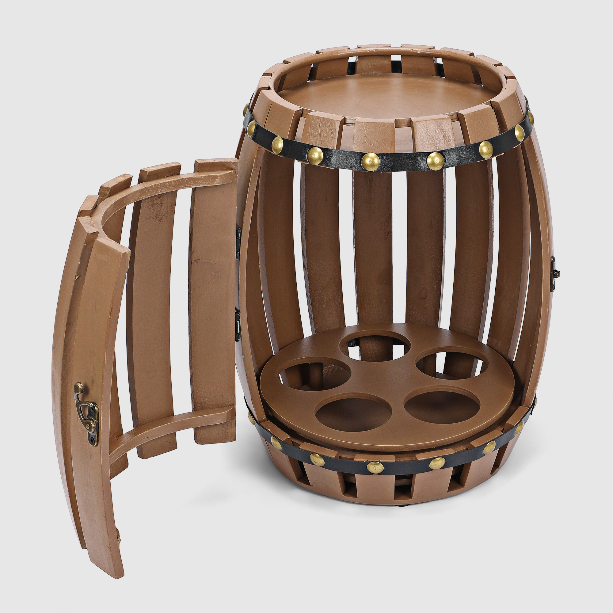 Подставка Magic Home для 5 бутылок, бочка