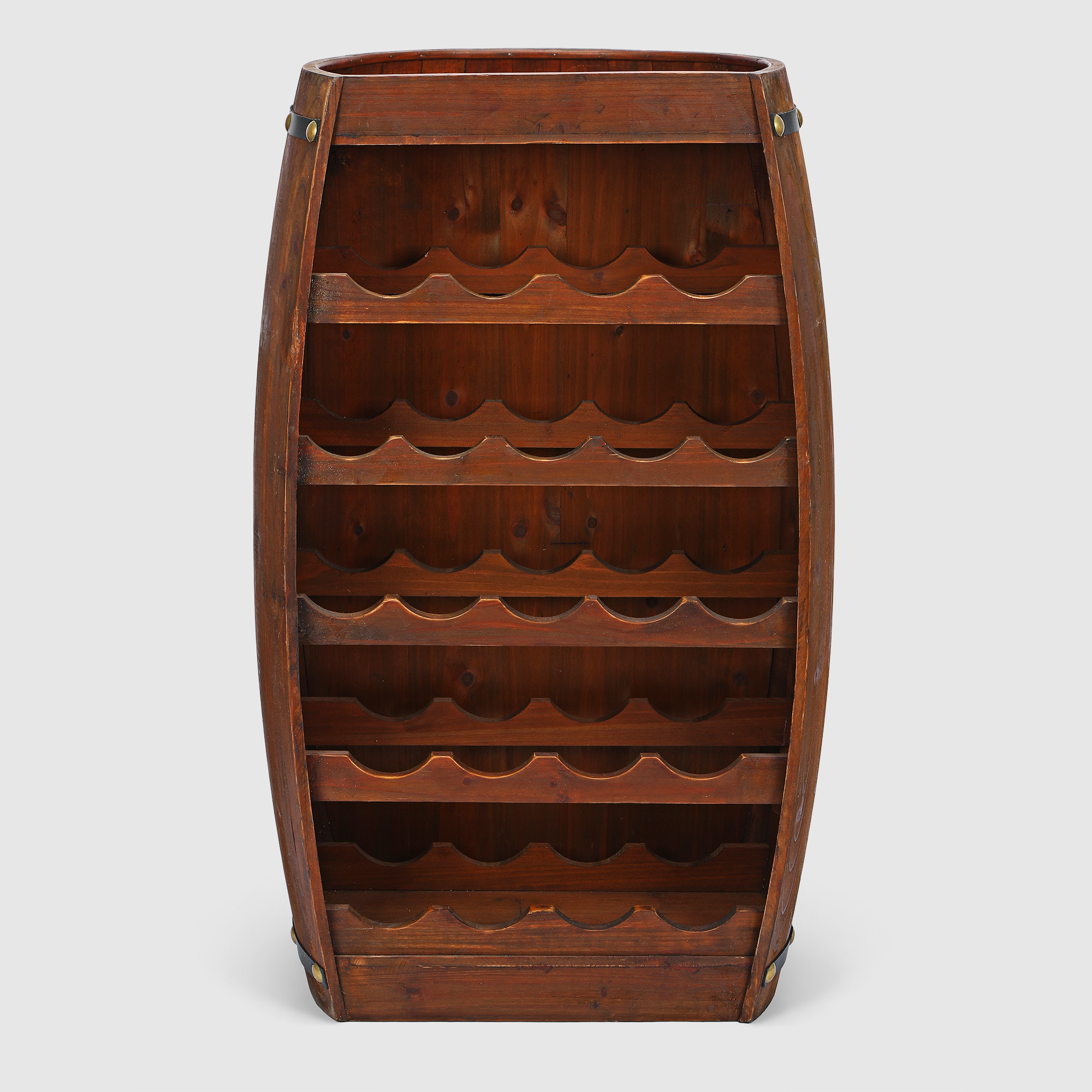 Подставка Magic Home для 22 бутылок и 7 бокалов, бочка