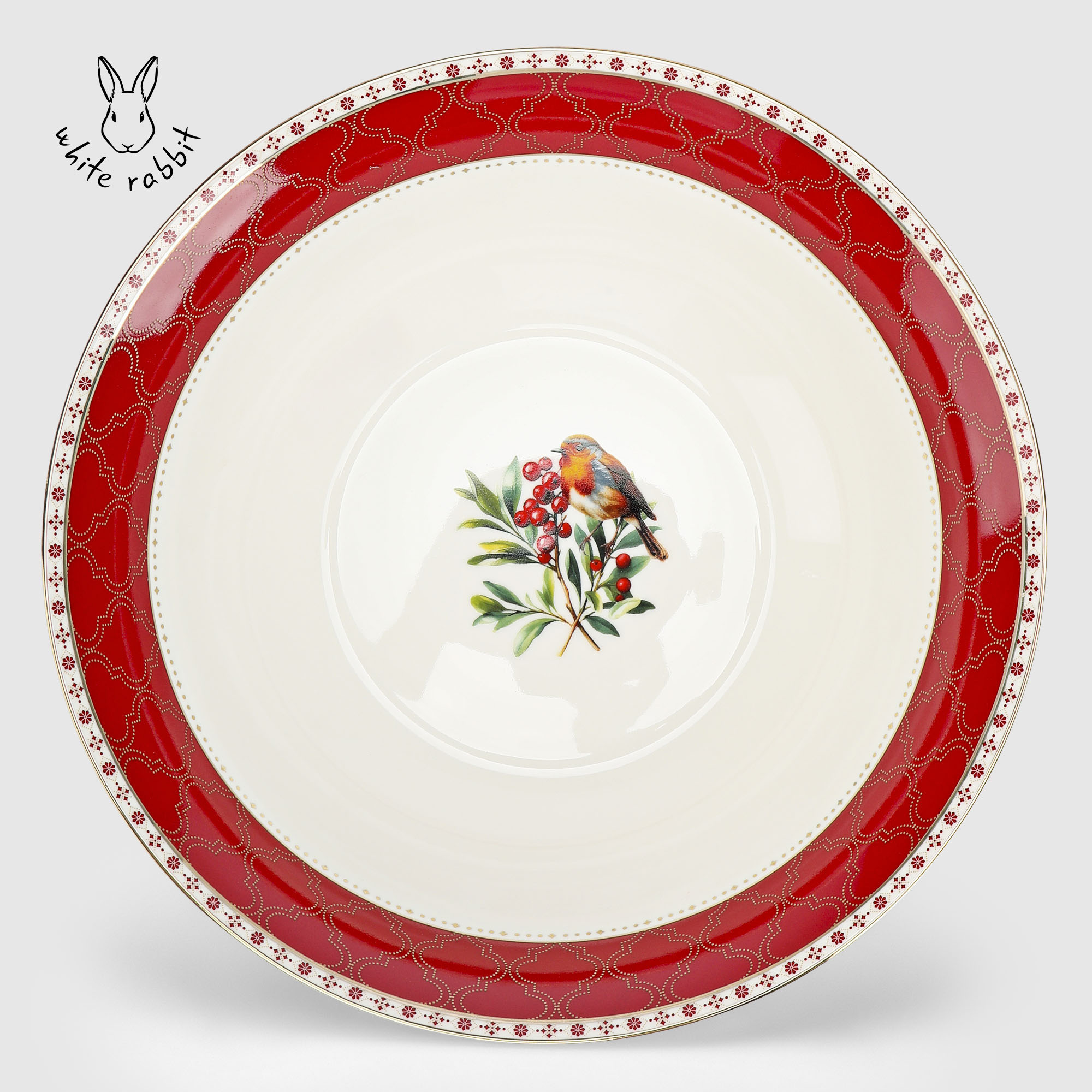 Салатник White rabbit ny Rowan 23x23x6,2 см