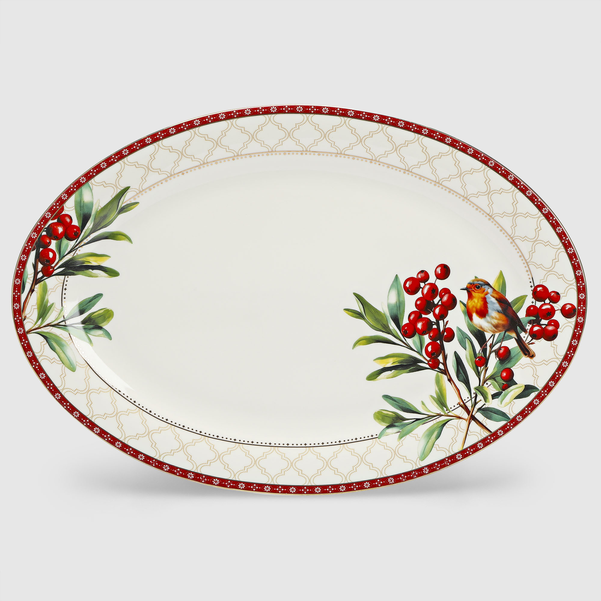 Блюдо овальное White rabbit ny Rowan 355x245x25 см 1799₽