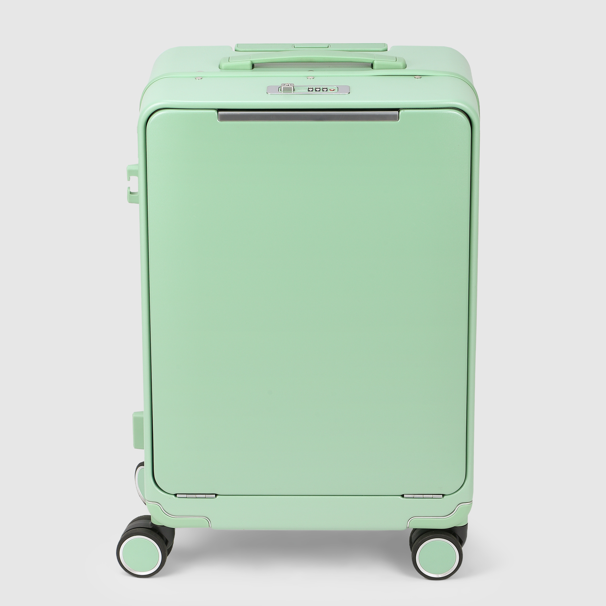 Чемодан Smarter Luggage из поликарбоната размер 20 зелёный 365х225х545 см 7190₽