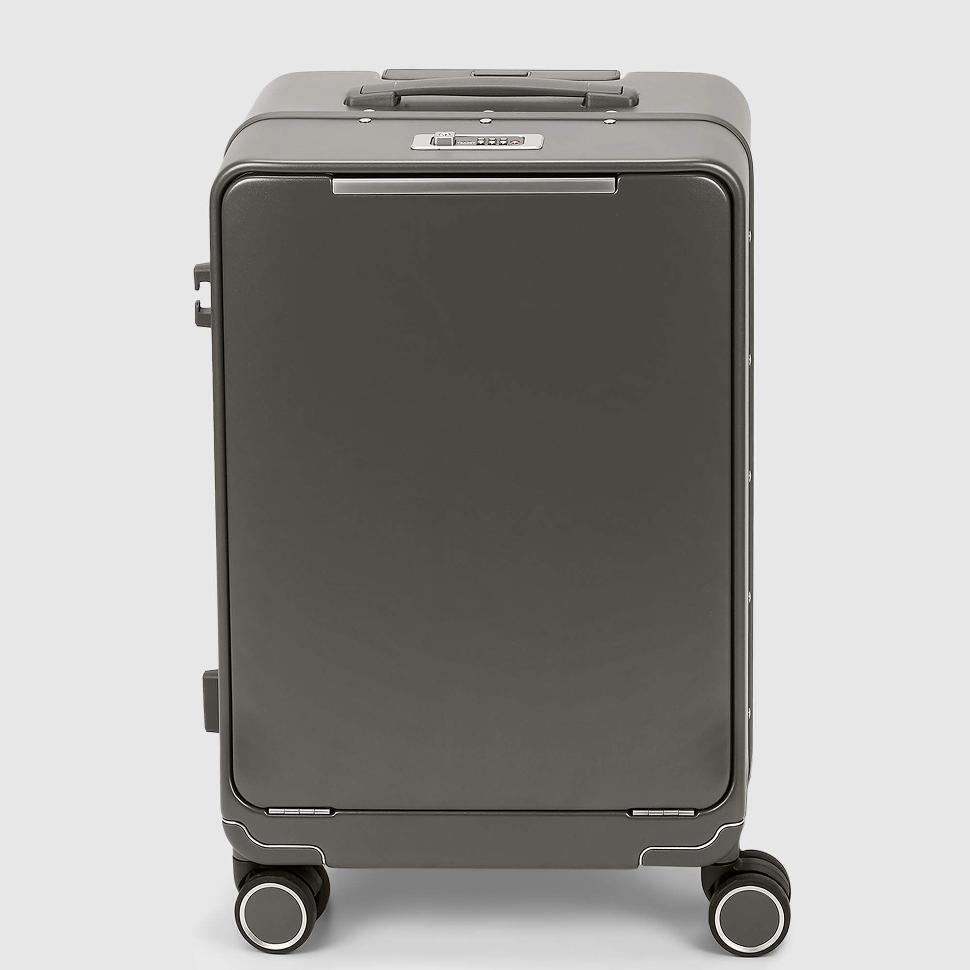 Чемодан Smarter Luggage из поликарбоната, размер 24, шампань 43х26х64 см