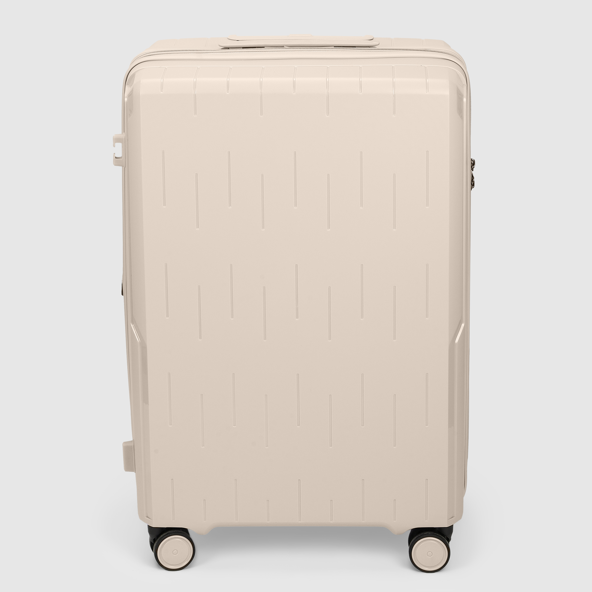 Чемодан Smarter Luggage из полипропилена размер 24 абрикосовый 43х27х66 см 5999₽