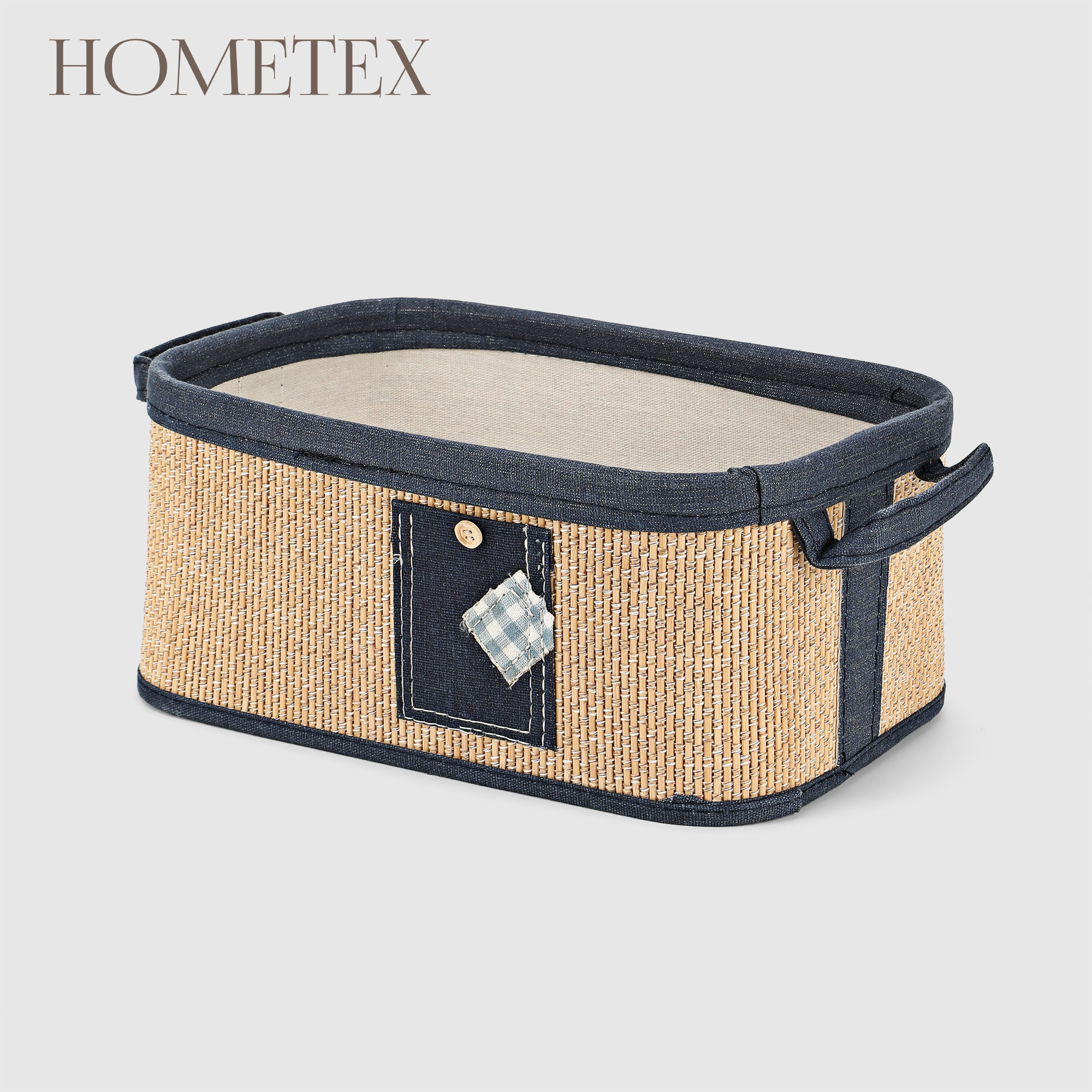 Бамбуковая корзина для хранения Hometex 32х22х14 см