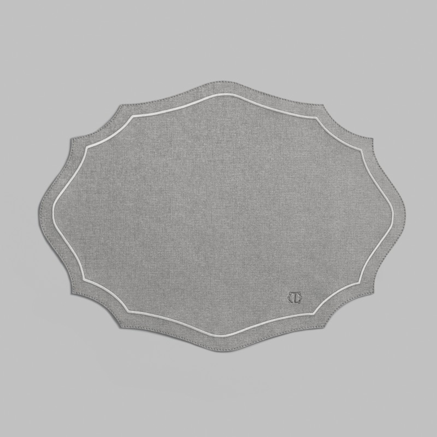 Подставка Togas под горячее Виктория серая 49х36 см