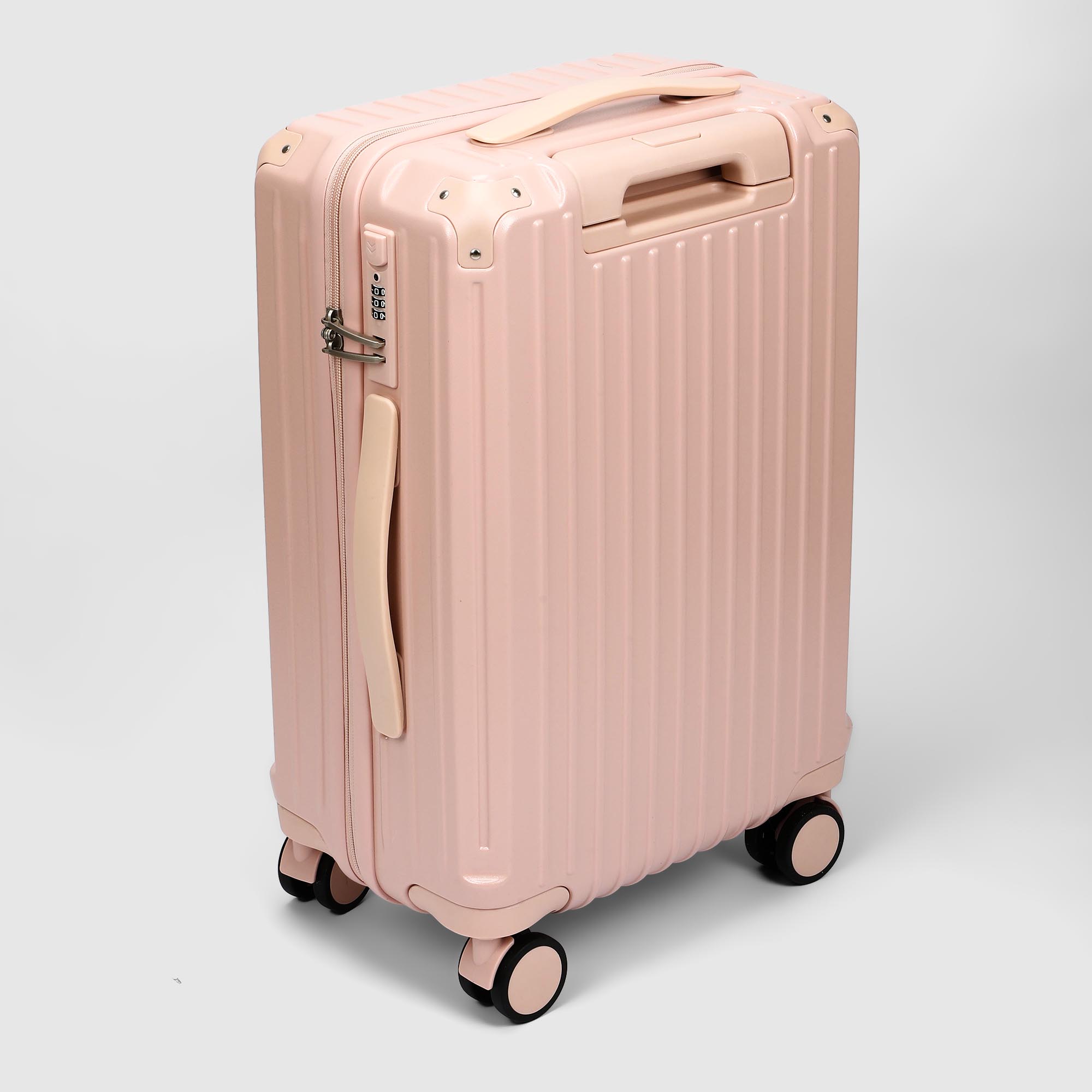 Чемодан Zhongshan Silk размер 20 розовый 3990₽