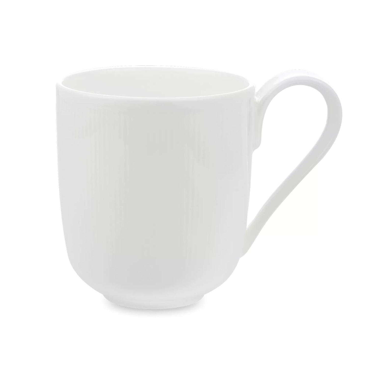 Кружка плиссе Decor de table, фарфор костяной, 350 мл