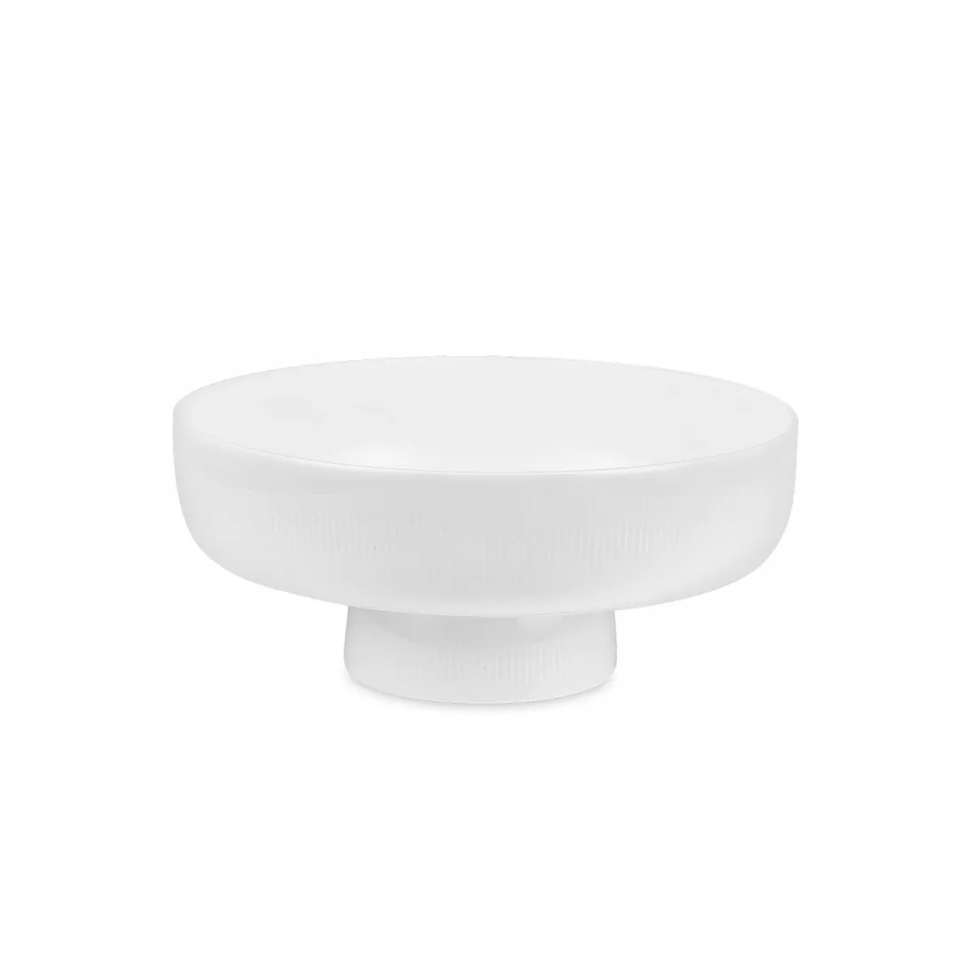 

Блюдо на ножке Decor de table Плиссе d20,6хh9,5 см, Белый