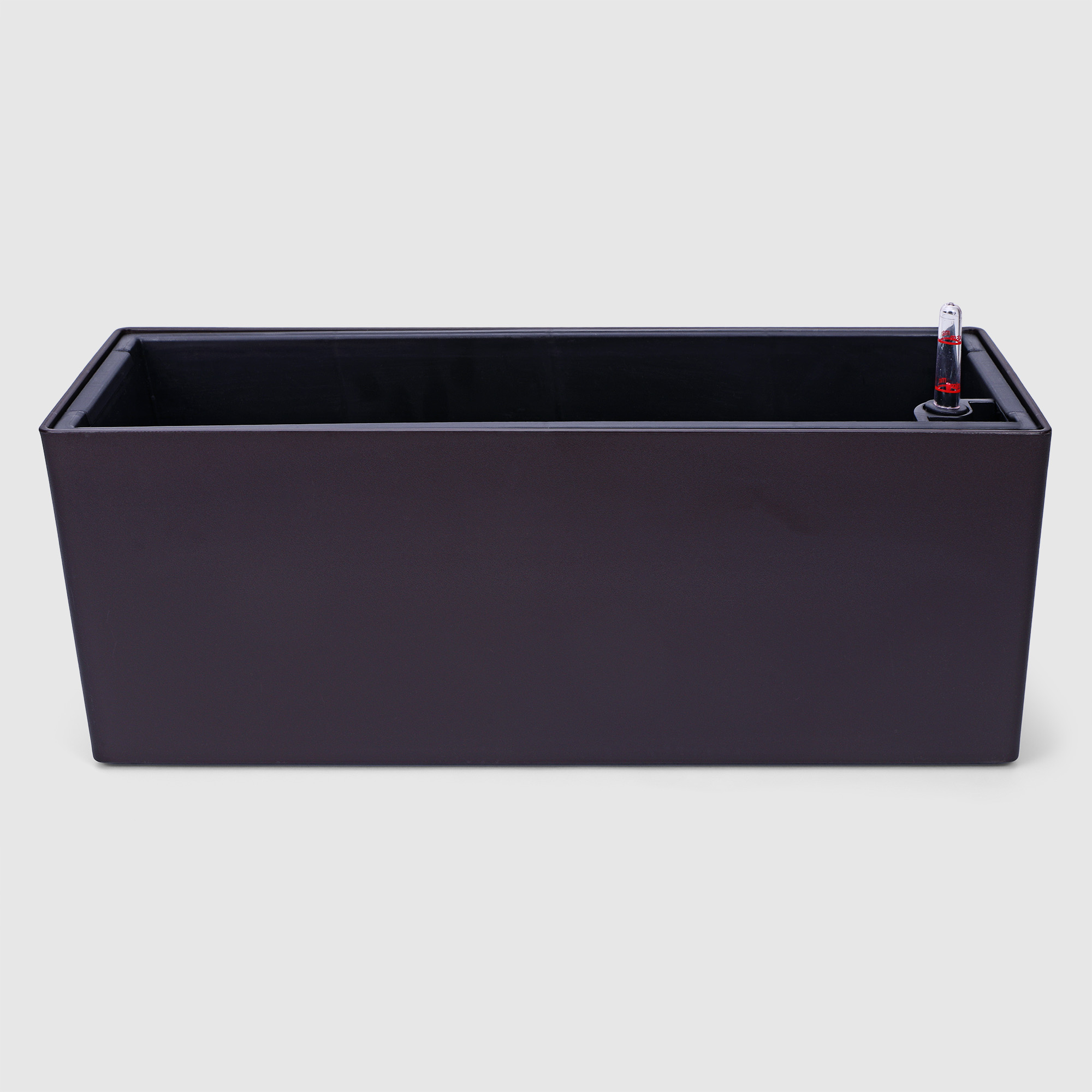 Кашпо Zhejiang Kaiyang для цветов 50х19 см с автополивом коричневое