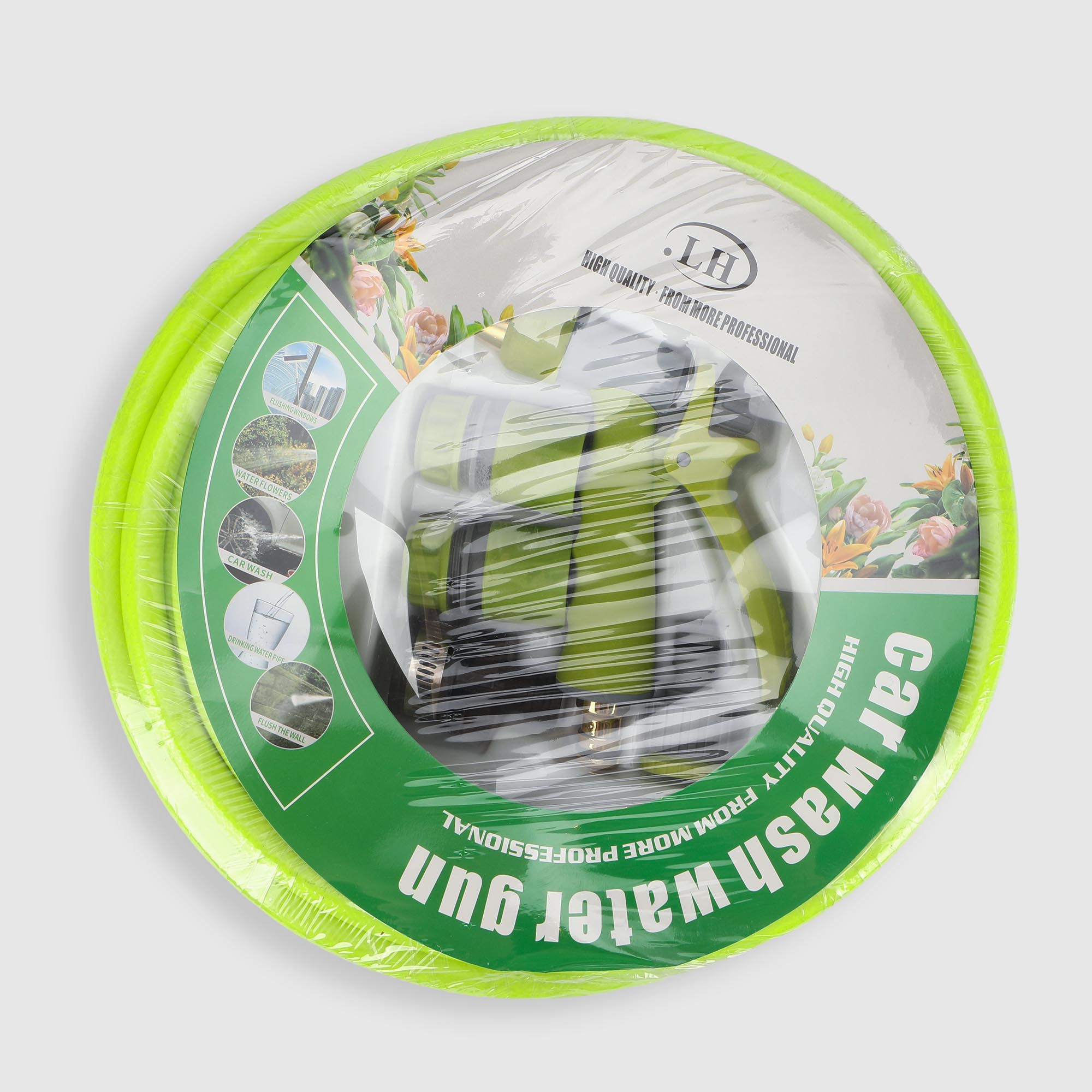 Шланг садовый Kaiyang Technology 12 15м 4 штуки насадкисоединители 999₽