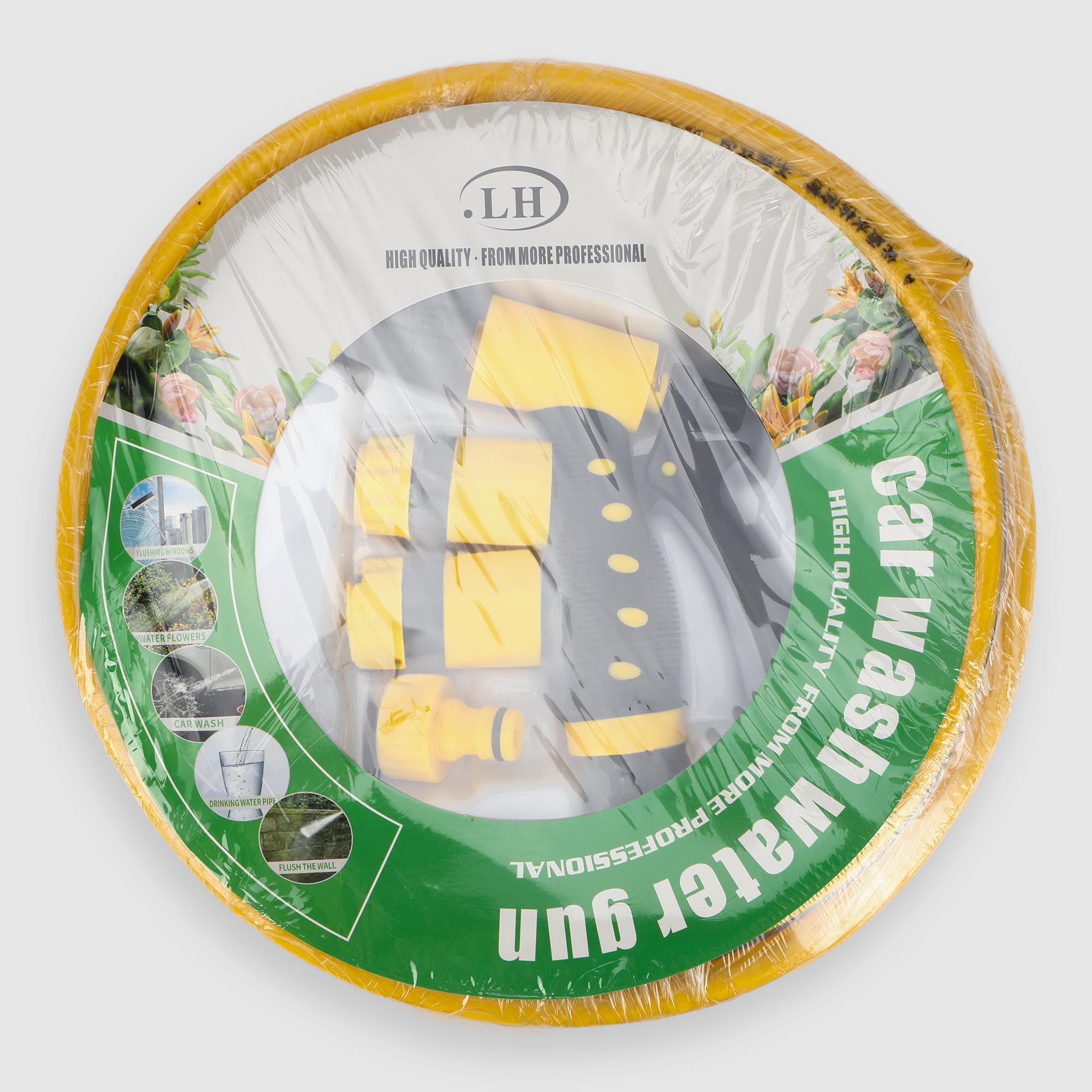 Шланг садовый Kaiyang Technology 12 15м 4 штуки насадкисоединители 999₽