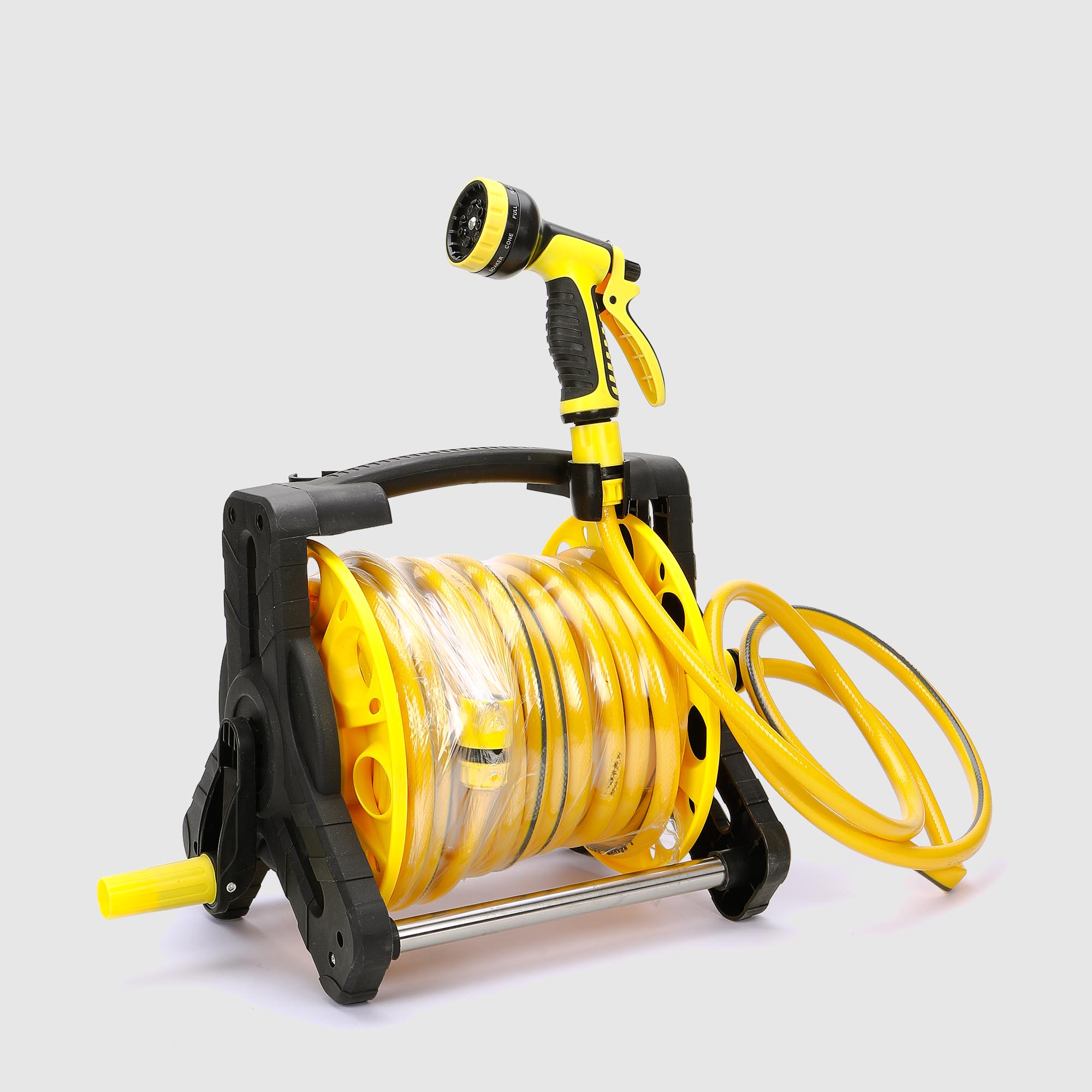 Шланг садовый Kaiyang Technology 1/2 с насадками 25 м 40х32х37 см