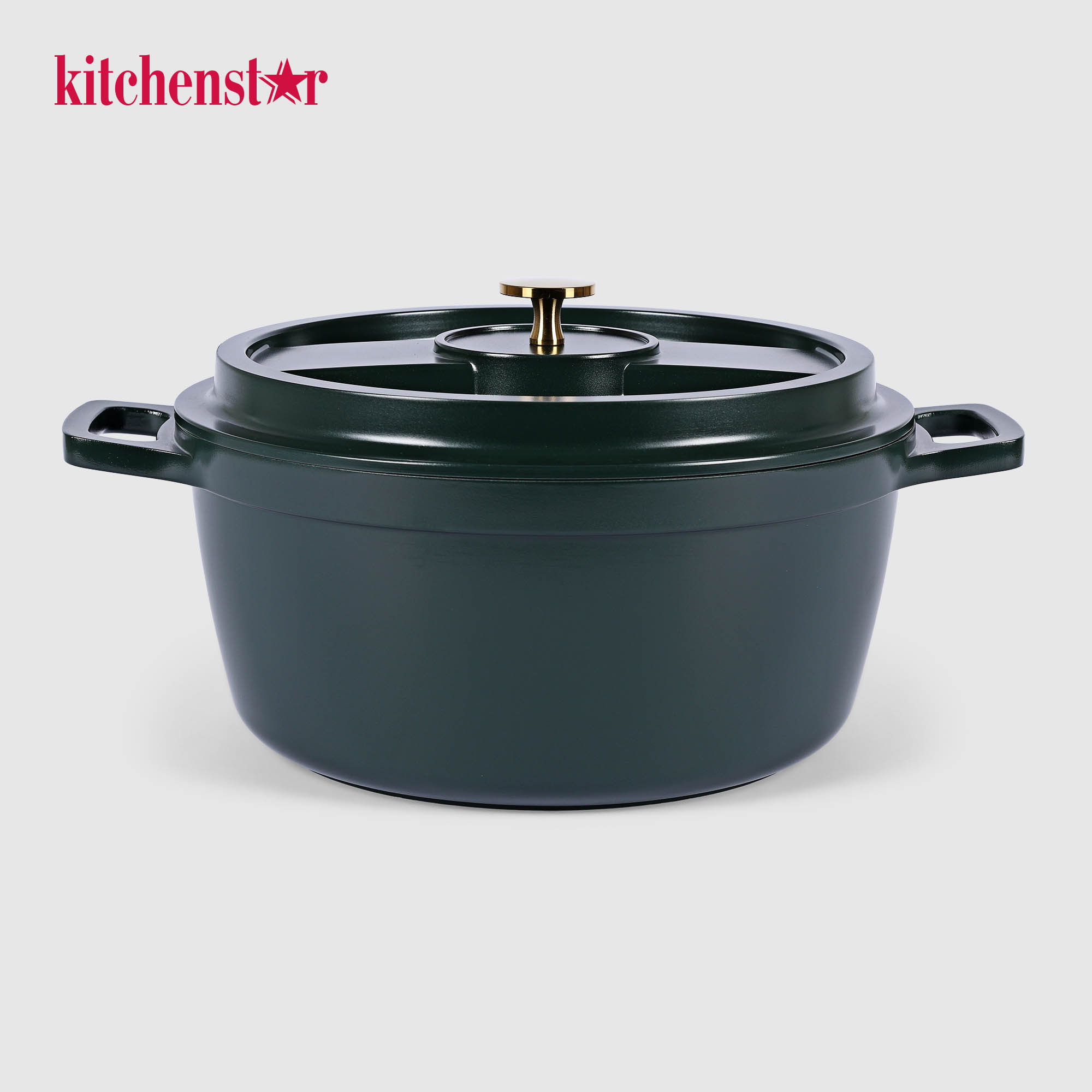 Кастрюля Kitchenstar Magna с крышкой 28 см, 7 л