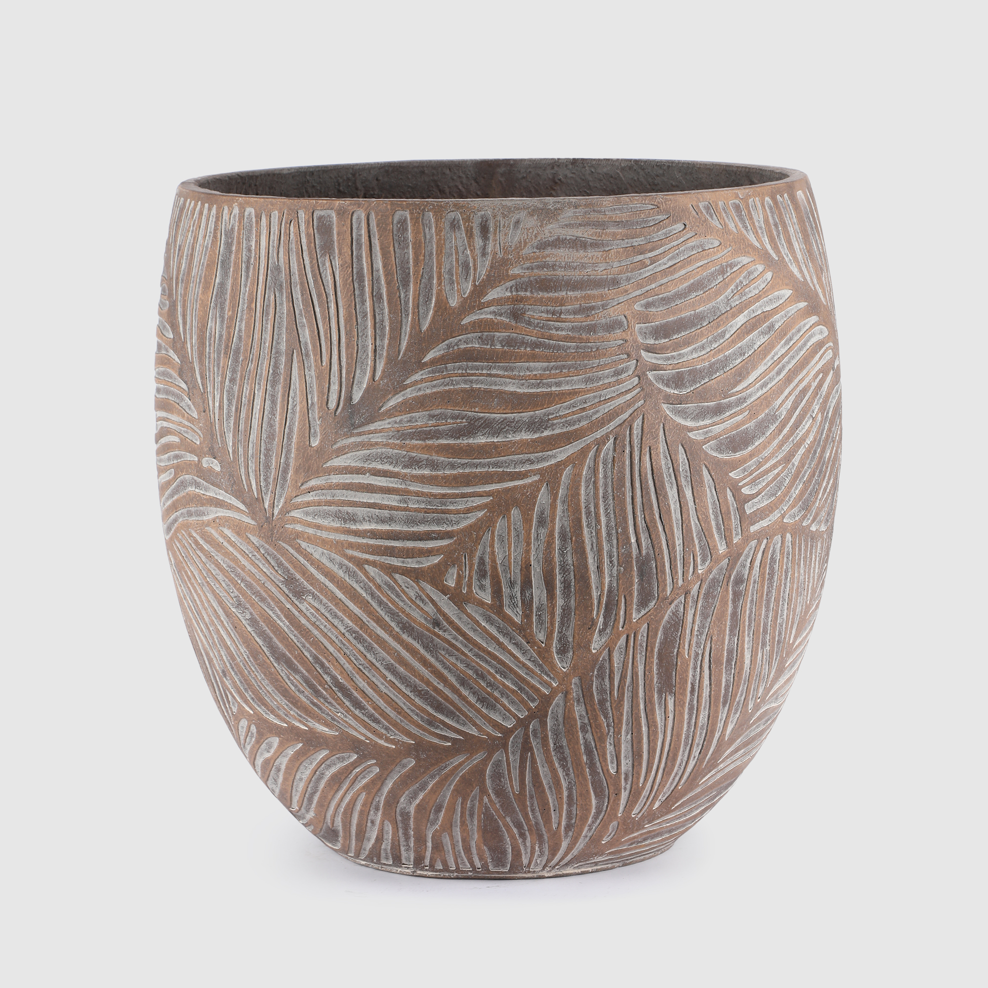 Кашпо для цветов Hinwell 54х53 см листья