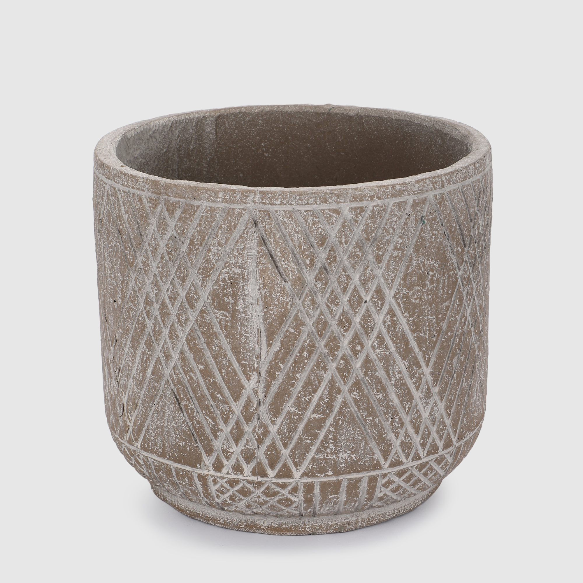 Кашпо для цветов Hinwell 19x17 см тауп