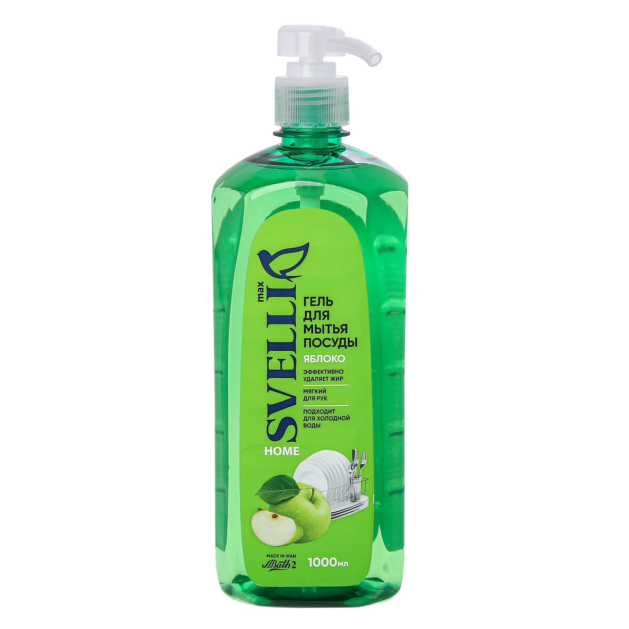 Гель для мытья посуды Svelli яблоко 1000 мл
