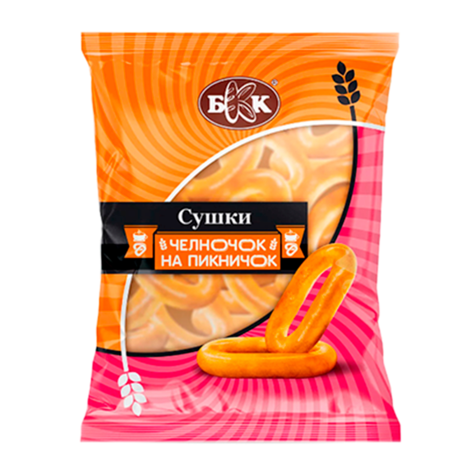 Сушки БКК челночок на пикничок 300 г 67₽