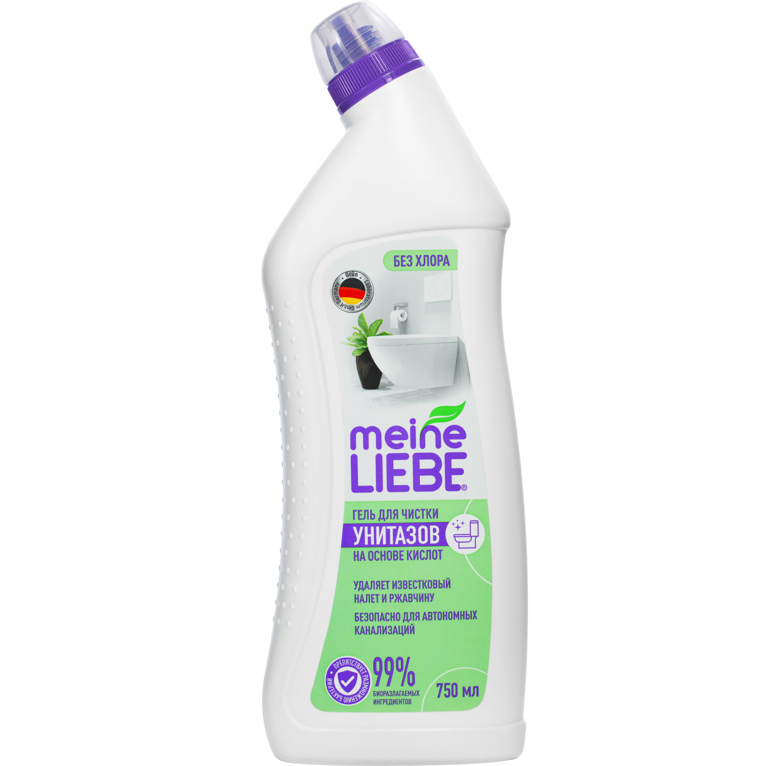 Гель для унитазов Meine Liebe New formula 750 мл 259₽