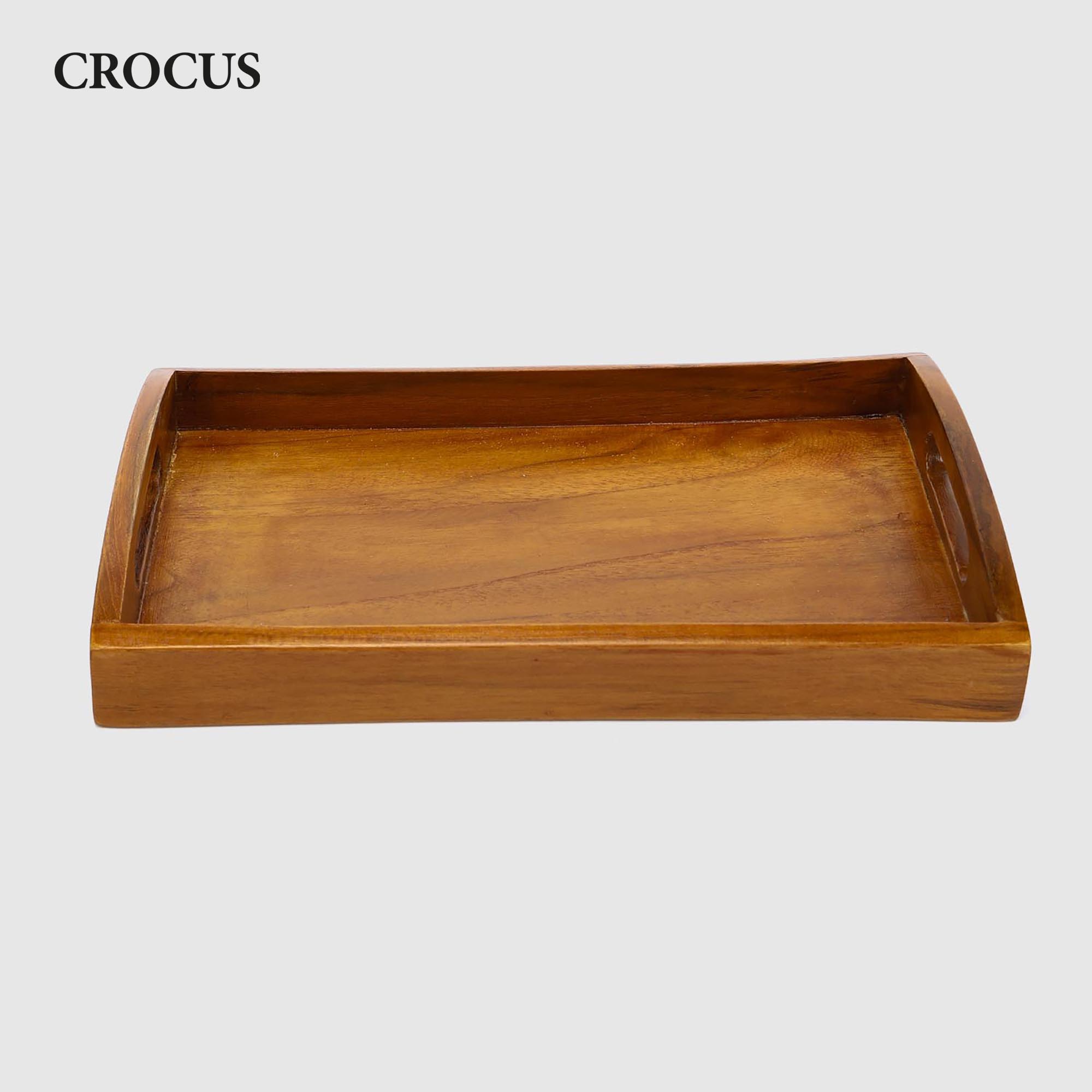 Поднос Crocus Kotak с ручками 20x30 см