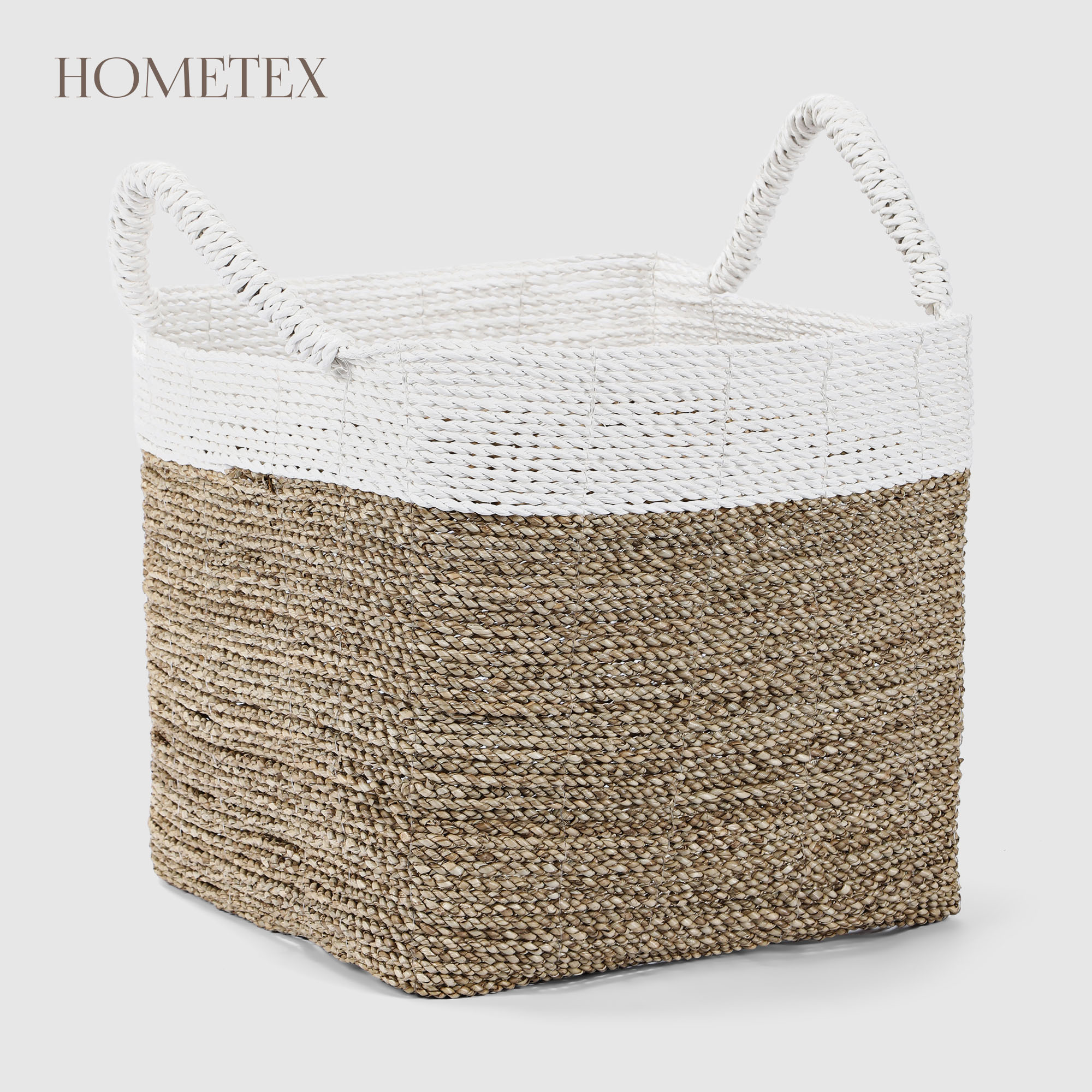 Корзина Hometex Seagrass synthetic mix natural размер L