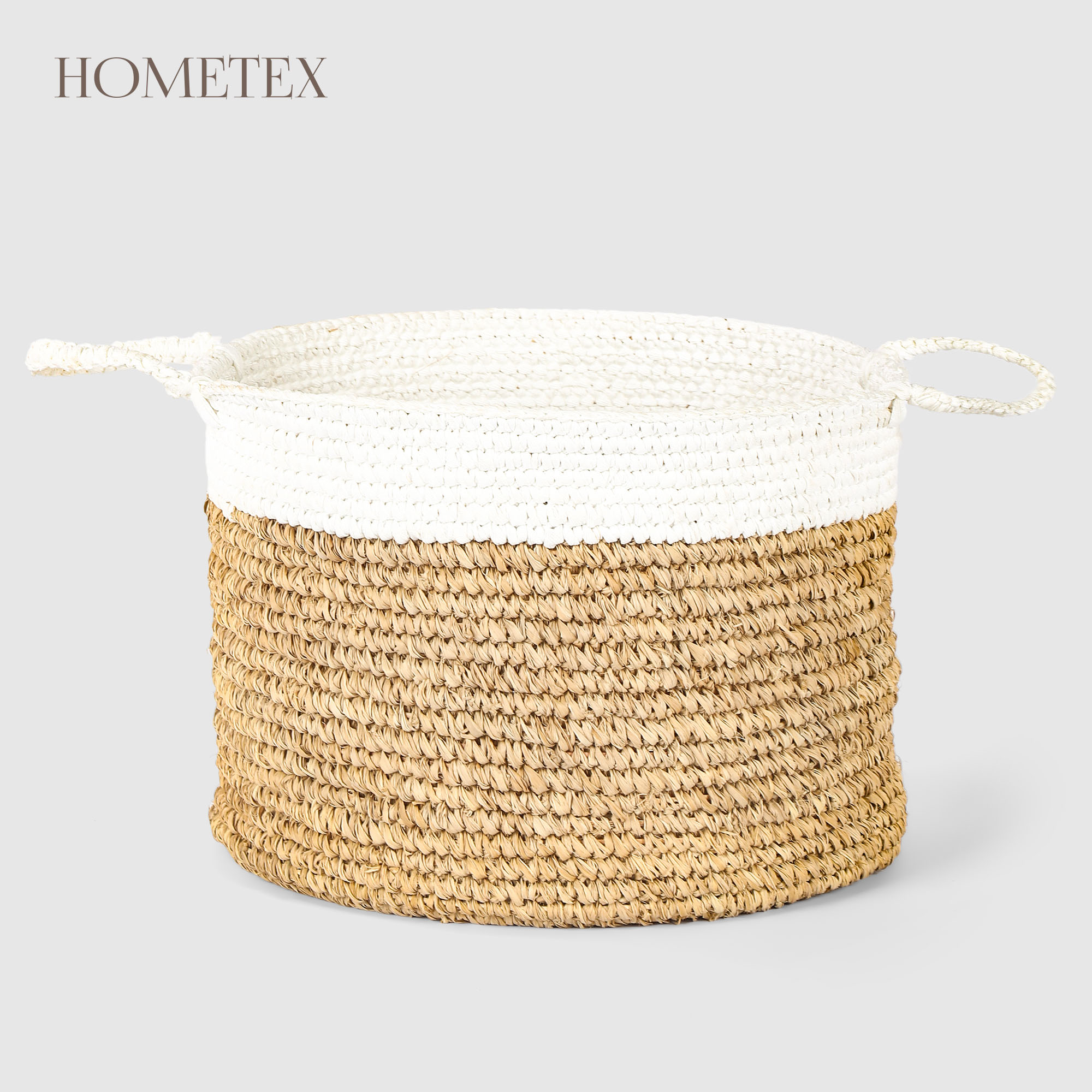 Корзина Hometex Natural raffia mix размер S
