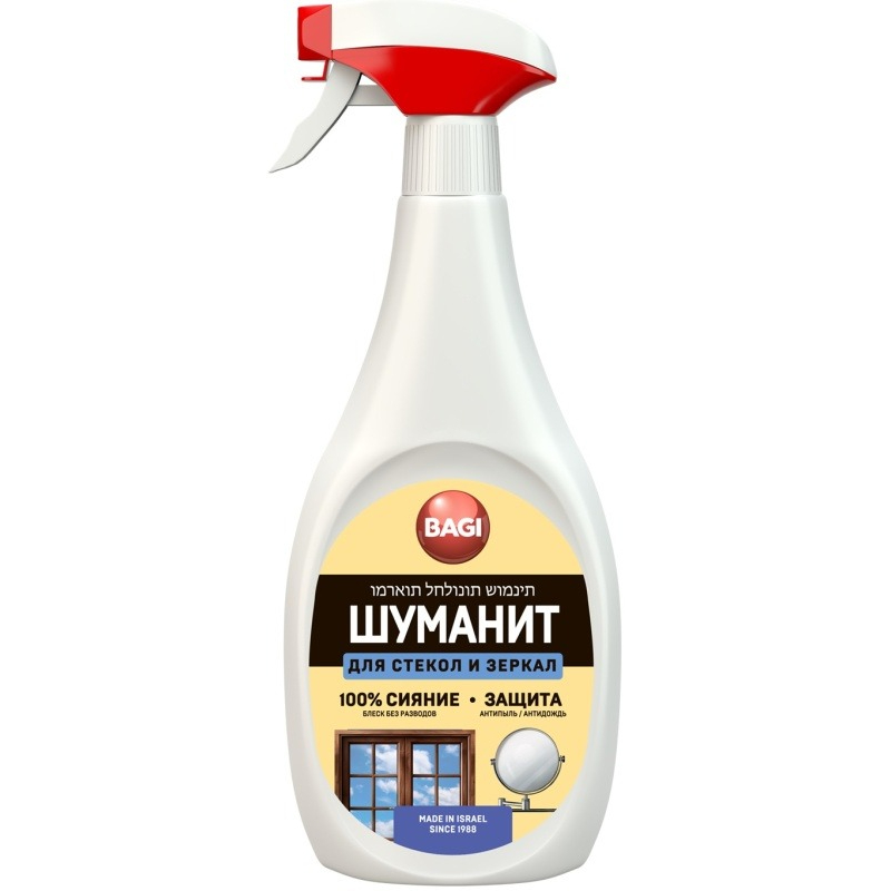 Спрей для стёкол и зеркал Bagi Шуманит 400 мл 299₽