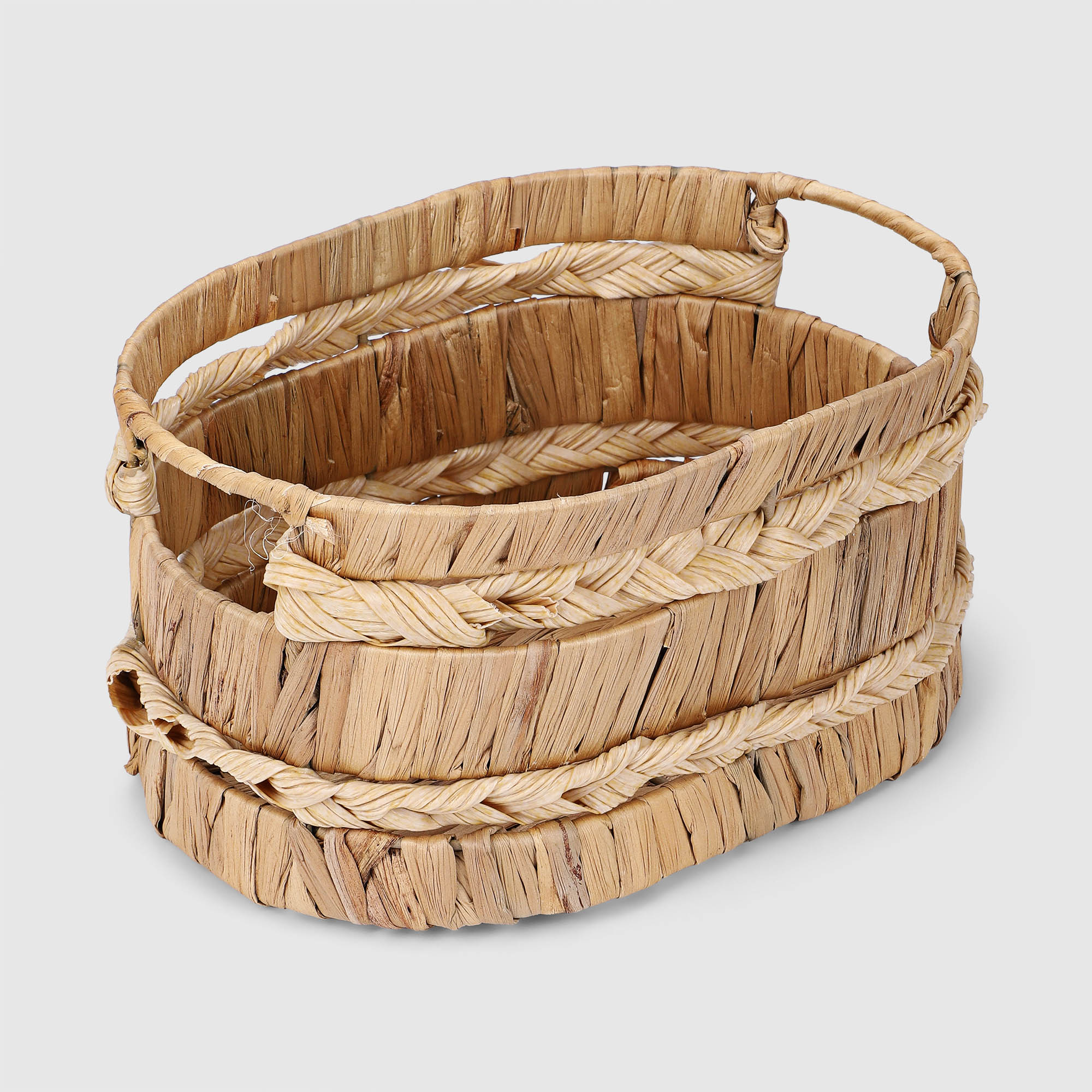 Коробка для xранения Hometex овальная 28x20x14 см 859₽