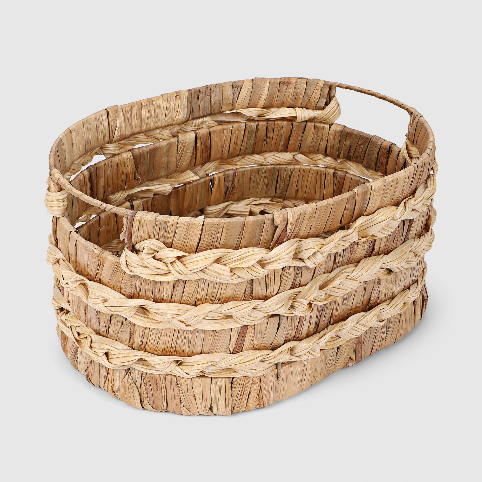 Коробка для xранения Hometex овальная 33x24x16 см 790₽